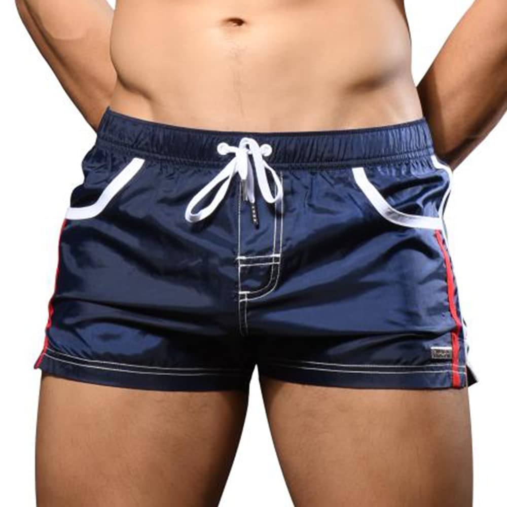 Andrew Christian Navigator Swim Shorts - Men's Quick Dry Swim Trunks with UPF 50+ for Beach, Pool & Water Sports | Stylish & Comfortable Swimwear