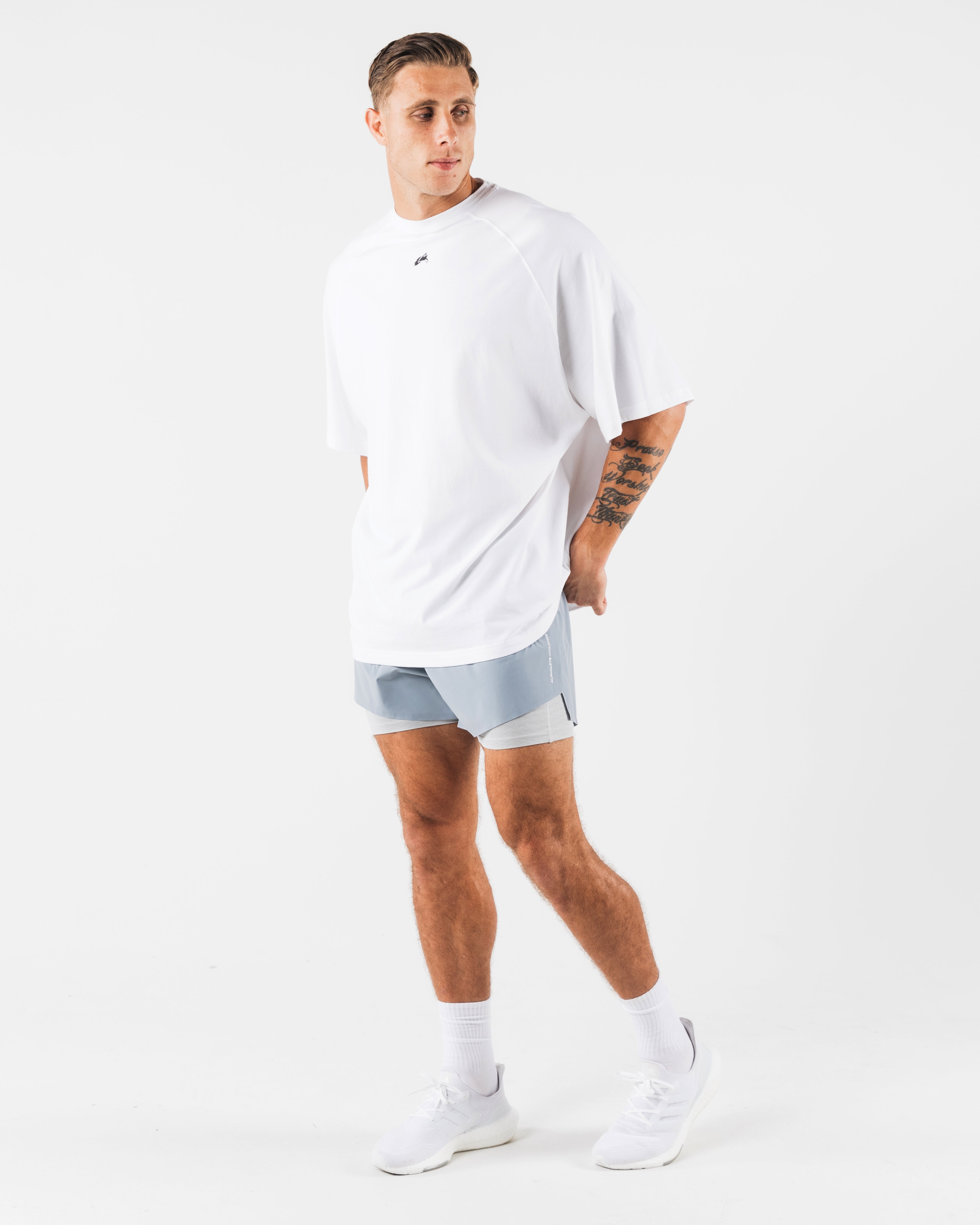 Flex Short Slate - Comfortable & Stylish Men's Athletic Shorts for Running, Gym & Casual Wear