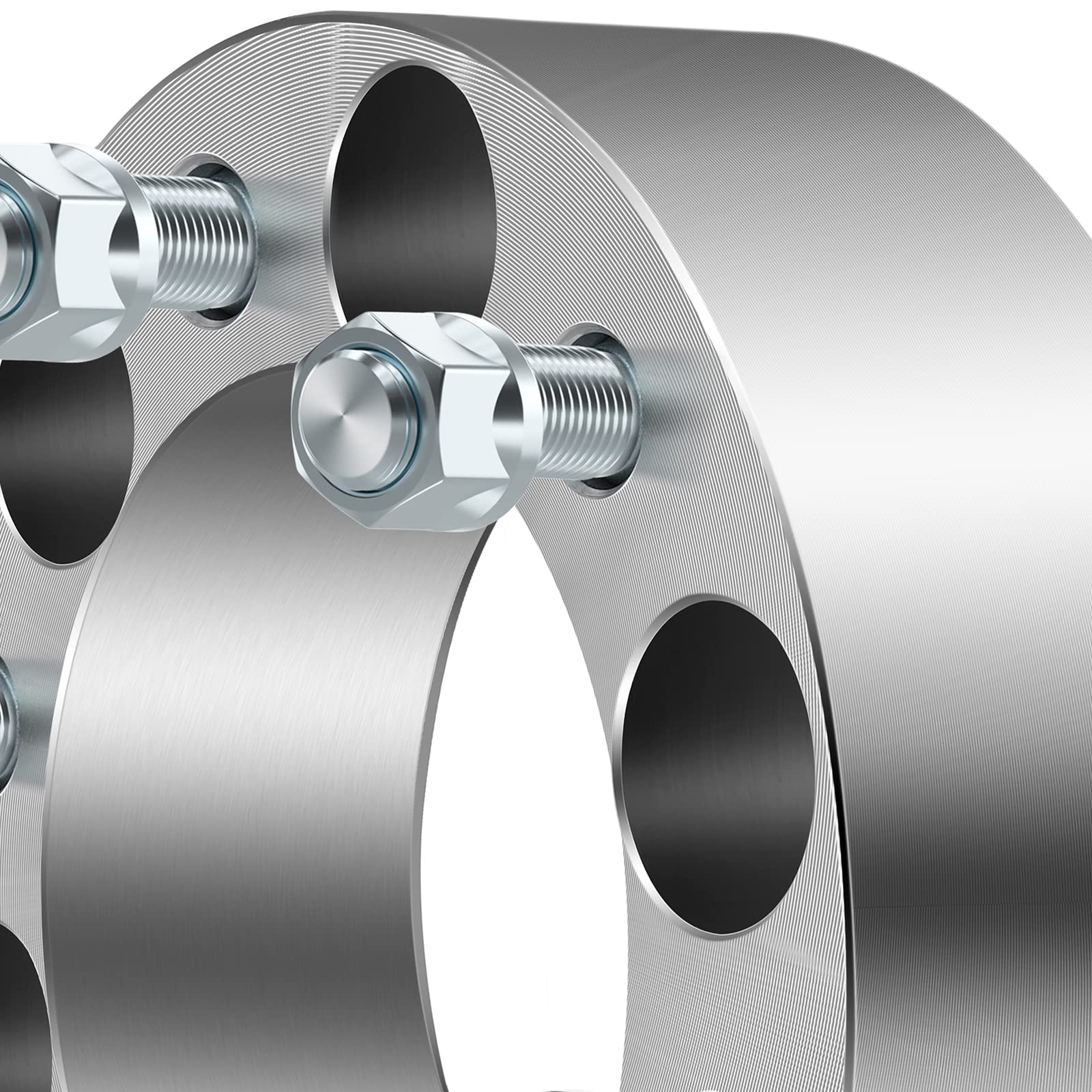 High-Quality 6x5.5 to 6x139.7 Wheel Spacers (2 Inch) - 12x1.25 Studs - Compatible with 2005-2017 Nissan Armada & 1998-2004 Nissan Frontier - Set of 4 - Enhance Vehicle Stance & Off-Road Performance