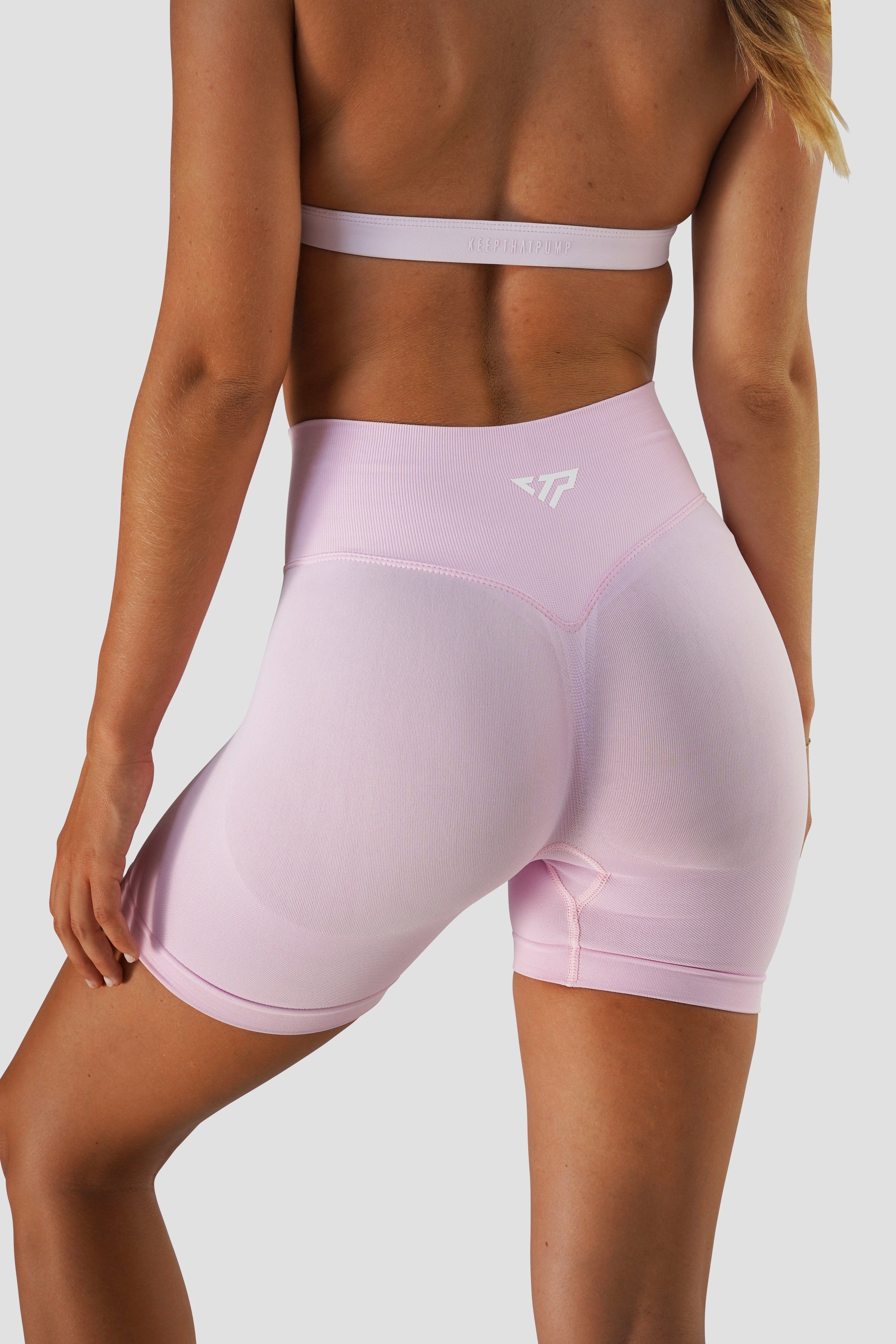 High Waist Scrunch Butt Lifting Workout Shorts for Women - Pink | Gym, Running, Yoga & Lounge Wear