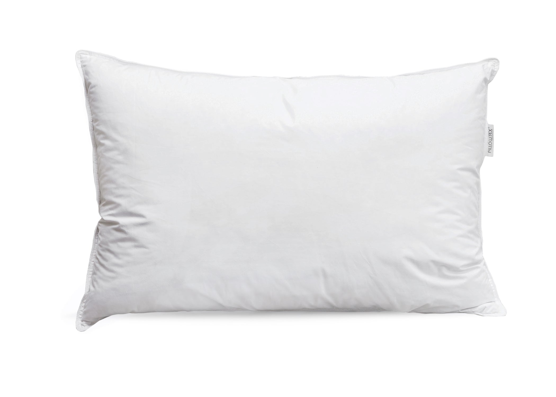 Premium White Goose Down & Feather Pillow - 75% Feather 25% Down Blend for Ultimate Comfort - Perfect for Side Sleepers & Luxury Bedding