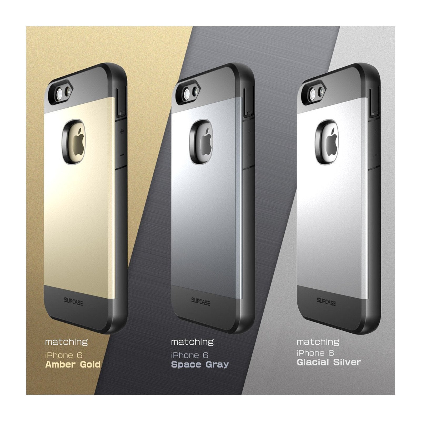 iPhone 6 Plus / 6S Plus Waterproof Case - Shockproof Full Body Protection Cover in Gray, Silver, Gold - Perfect for Outdoor Activities, Swimming & Daily Use