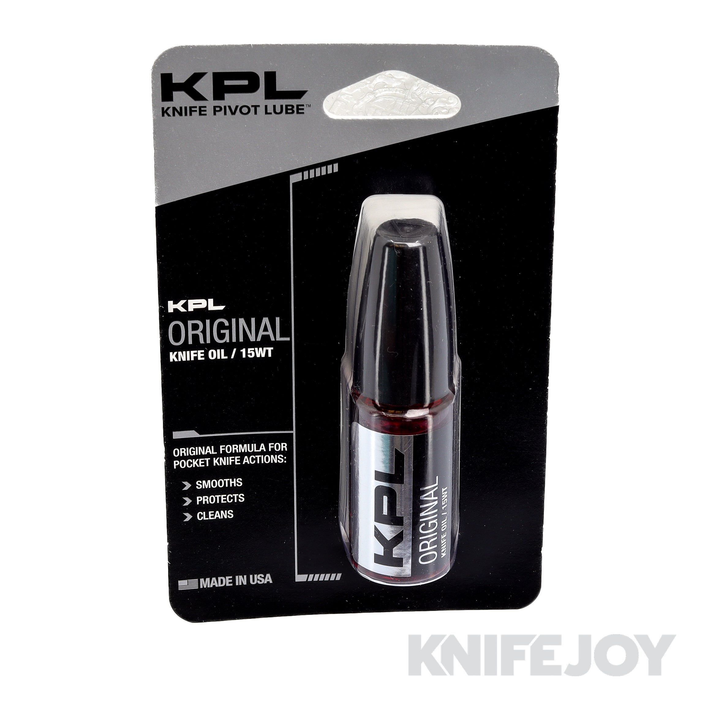 Original KPL Knife Pivot Lube Oil - 10ML Bottle for Smooth Blade Action | Perfect for Folding Knives, Pocket Knives & EDC Tools Maintenance