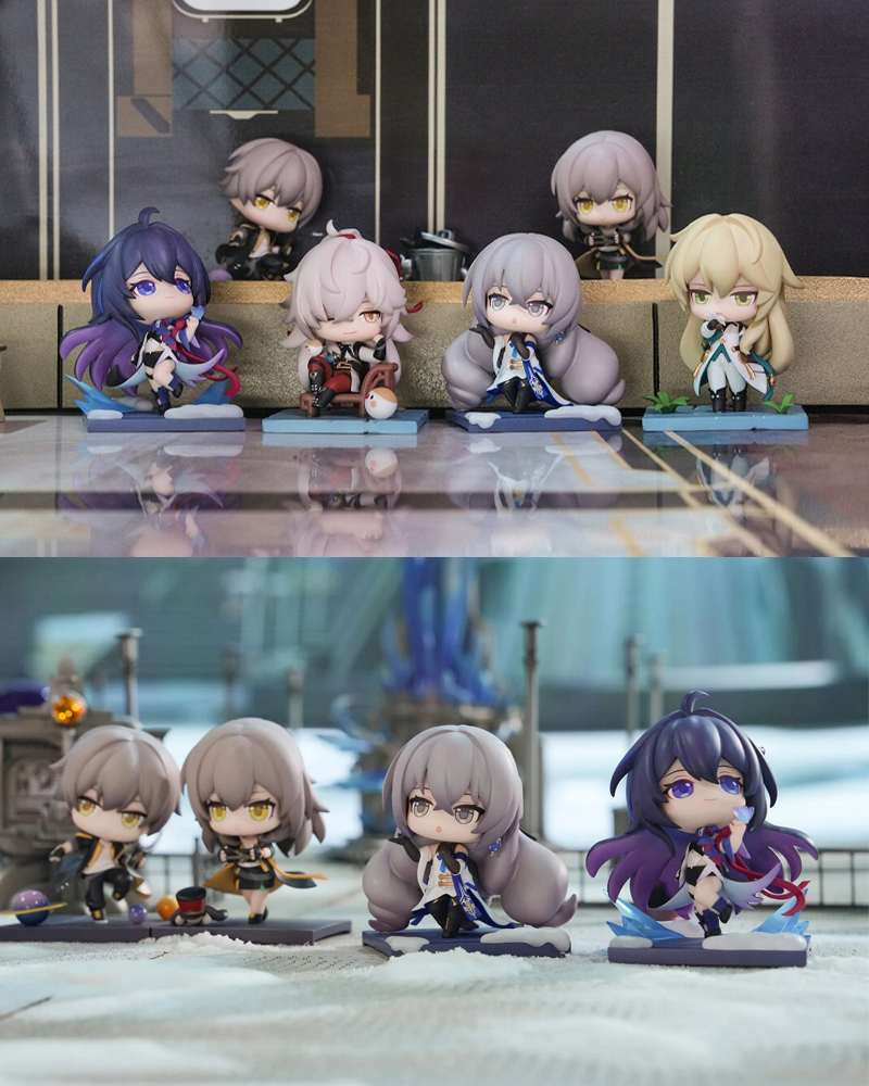 Honkai: Star Rail® Time of the First Voyage Chibi Figure - Collectible Anime Character Statue for Gaming Fans & Home Decor