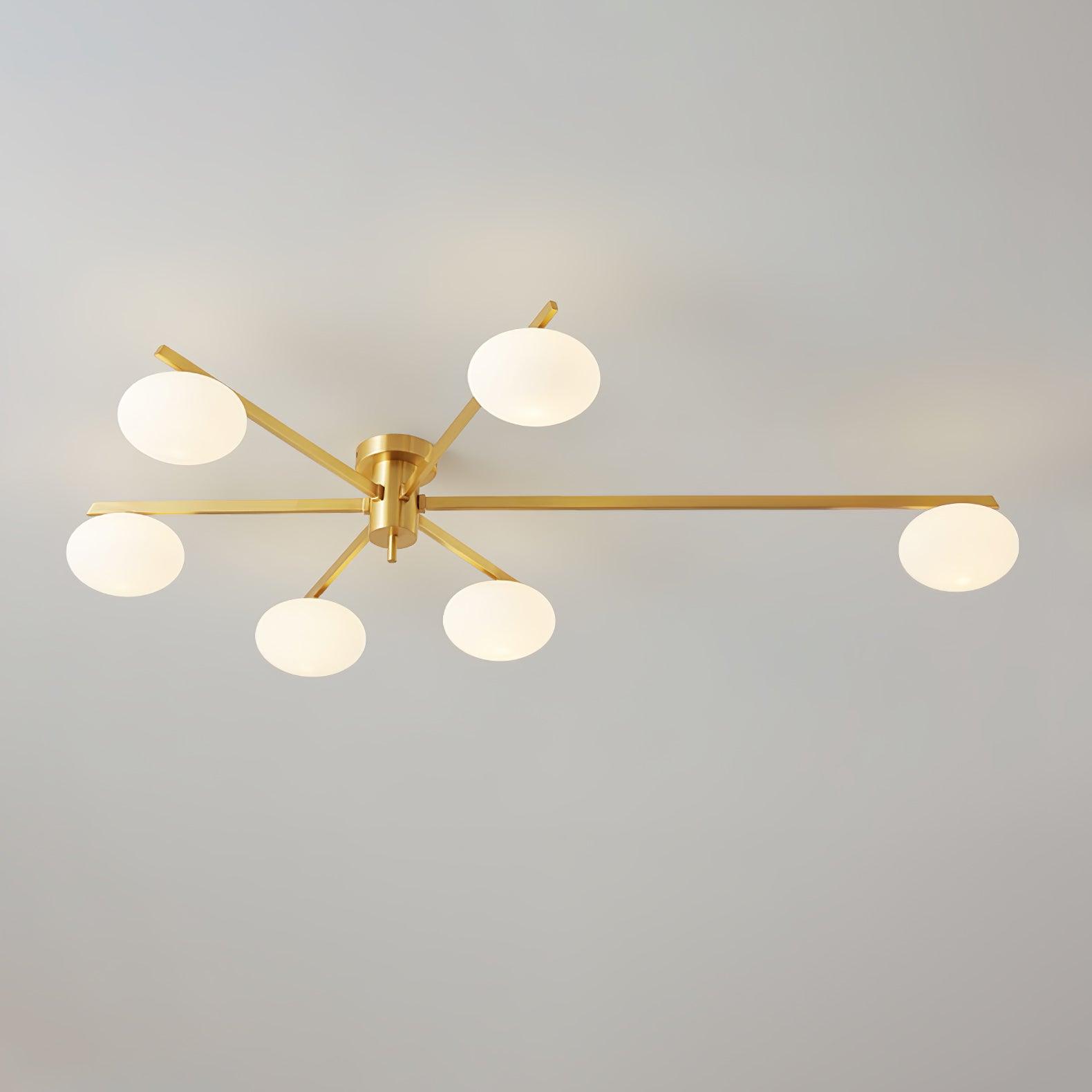 Modern Jasper Ceiling Lamp - Elegant LED Lighting Fixture for Living Room, Bedroom & Dining Room - Perfect for Home Decor & Ambient Lighting