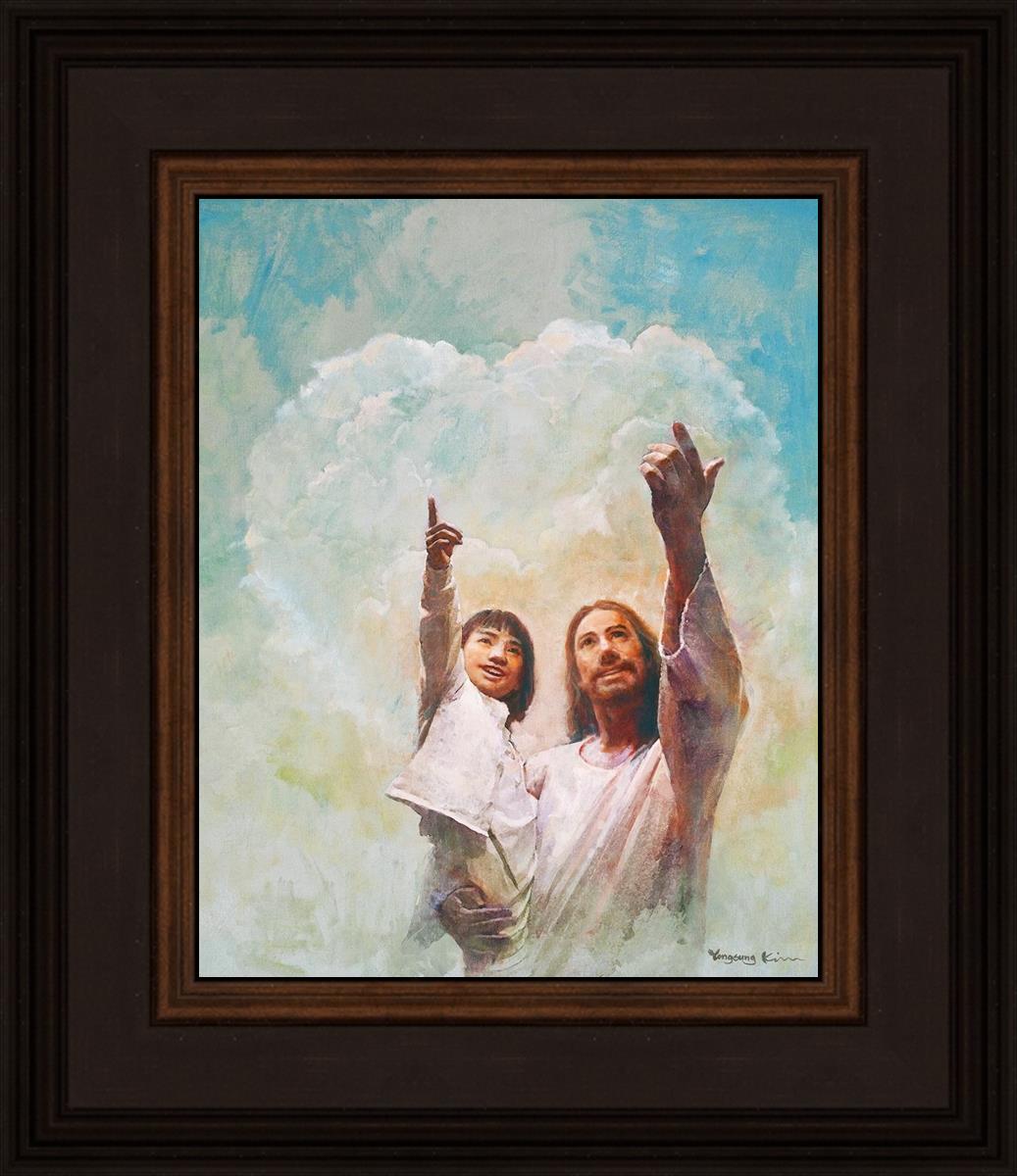 God is Love by Yongsung Kim - Inspirational Christian Wall Art for Home, Church & Office Decor
