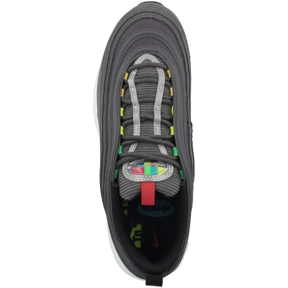 Nike Air Max 97 Men's Running Shoes - Black, Size 5 US | Comfortable Cushioned Sneakers for Jogging, Gym Workouts & Casual Wear