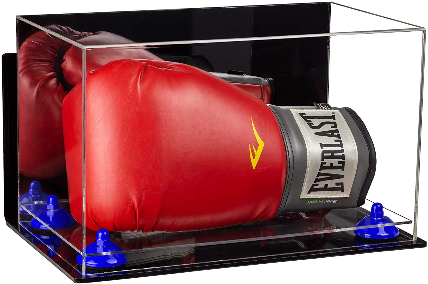 Premium Acrylic Boxing Glove Display Case - Clear Protective Showcase for Collectible & Autographed Gloves - Perfect for Sports Memorabilia, Man Cave Decor & Championship Trophy Display