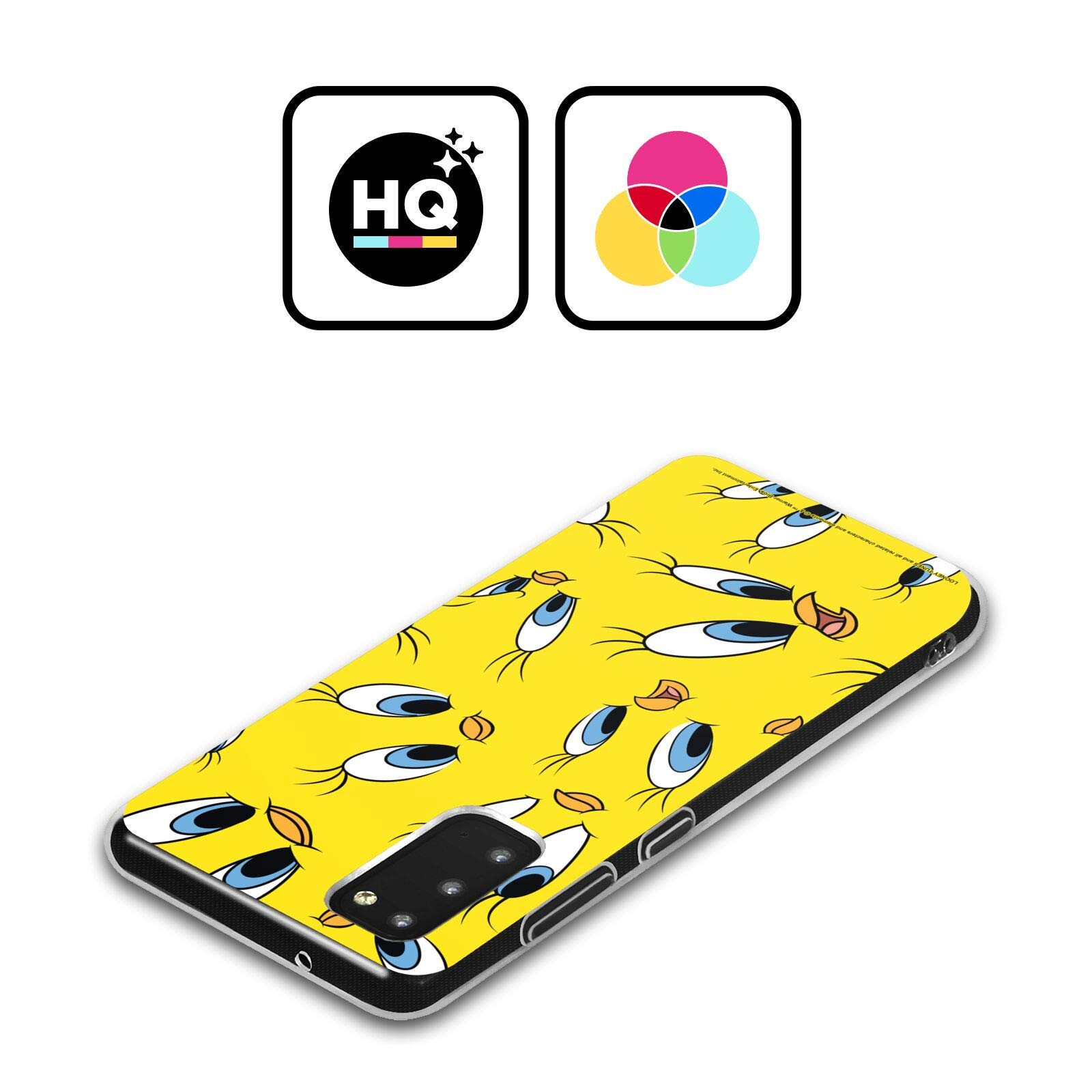 Head Case Designs Officially Licensed Looney Tunes Tweety Patterns Soft Gel Case for Samsung Galaxy A50/A30s (2019) - Durable Protection & Fun Style for Everyday Use