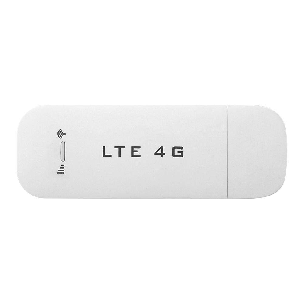 4G LTE USB WiFi Adapter for Laptop - Wireless Hotspot Router Modem Stick with Built-in Antenna, Compatible with Windows 2000/XP/Vista/7/10, Mac OS 10.4+, Linux - Perfect for Remote Work, Travel & Online Gaming