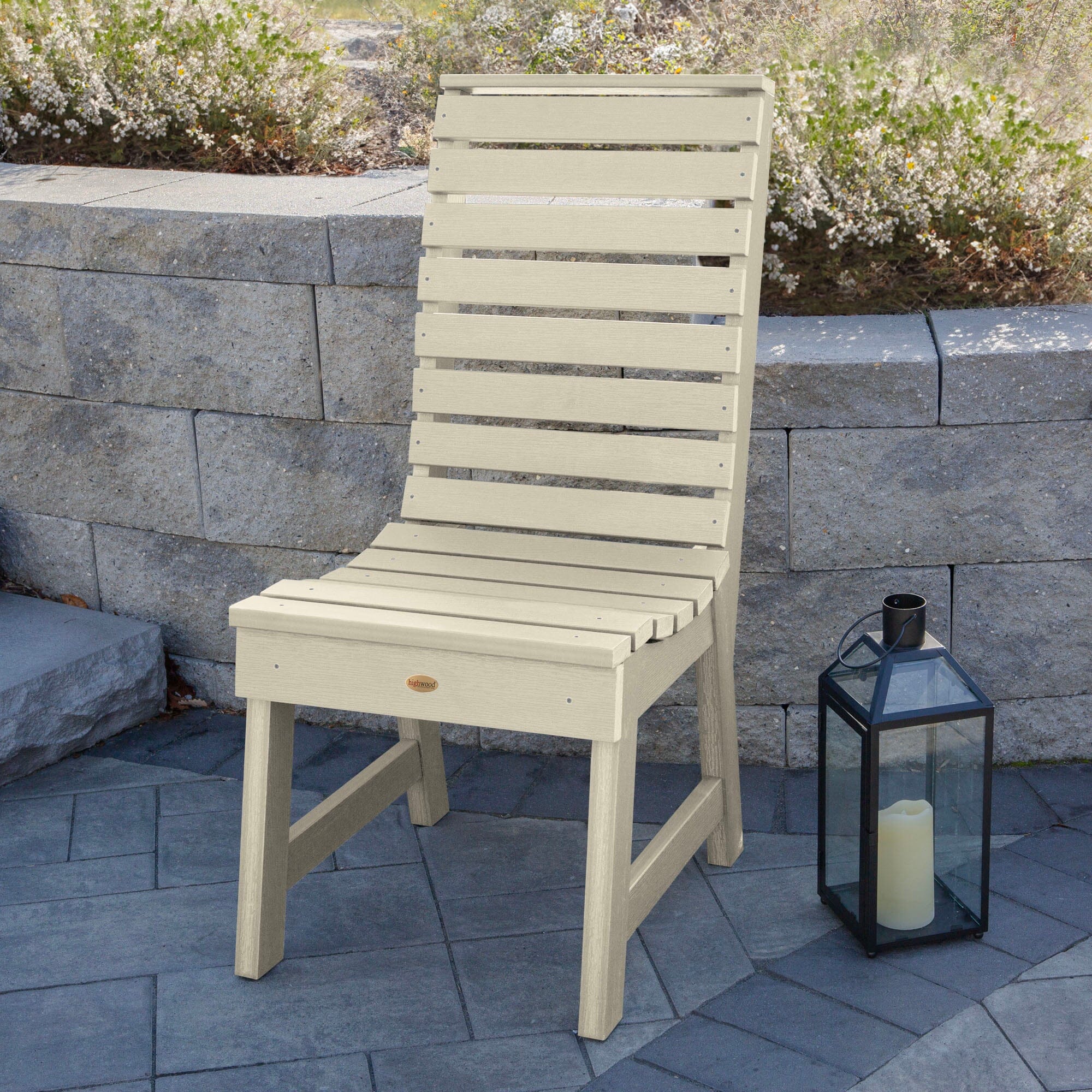 Weatherly Modern Dining Side Chair - Sturdy Wooden Kitchen Chairs with Padded Seat - Perfect for Dining Room, Kitchen, Breakfast Nook & Small Spaces