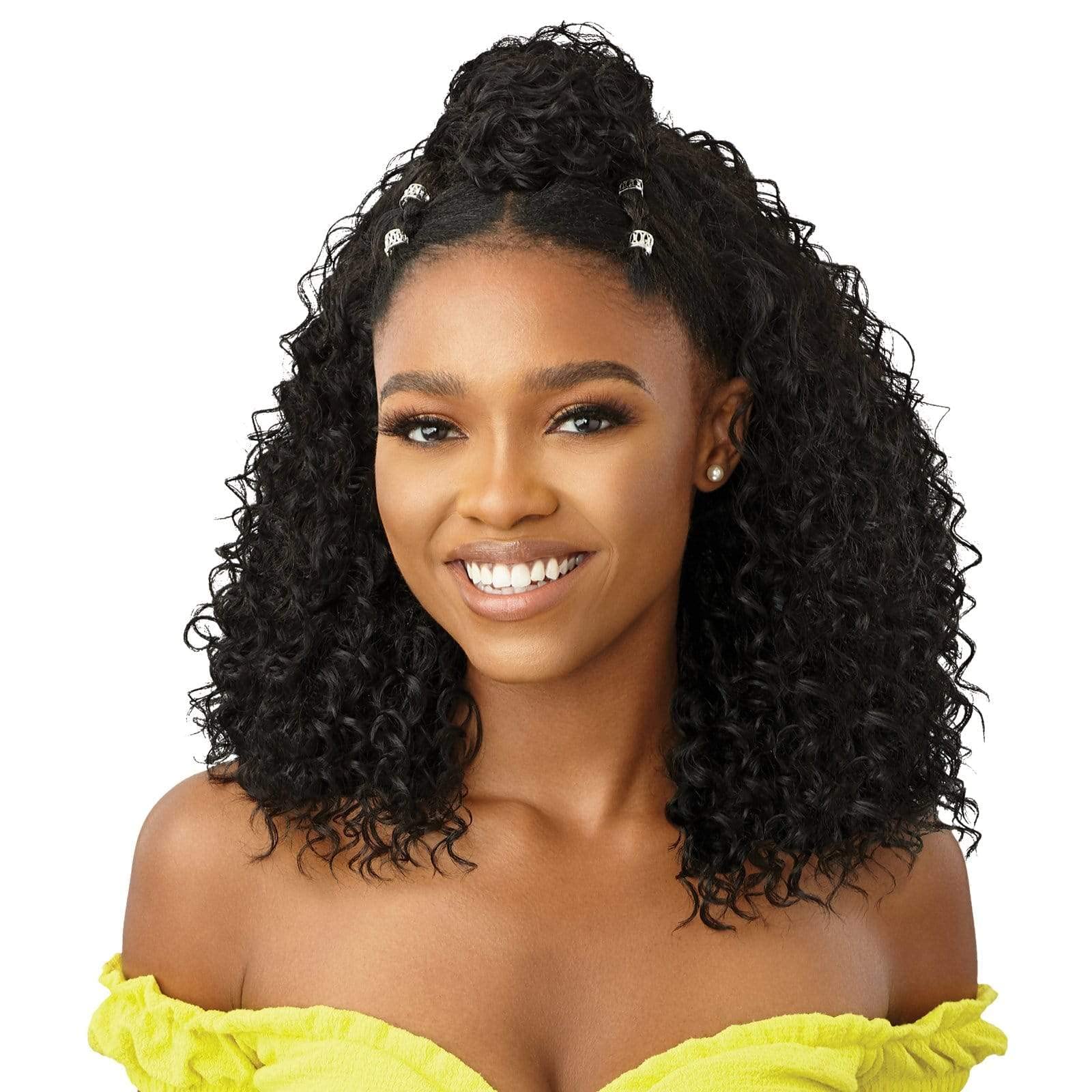 Outre Converti Cap Deluxe - Heat Resistant Flat Laying Wig Cap with High Tex Fibers (FFMNGR) | Perfect for Protective Styling, Weaves & Braids