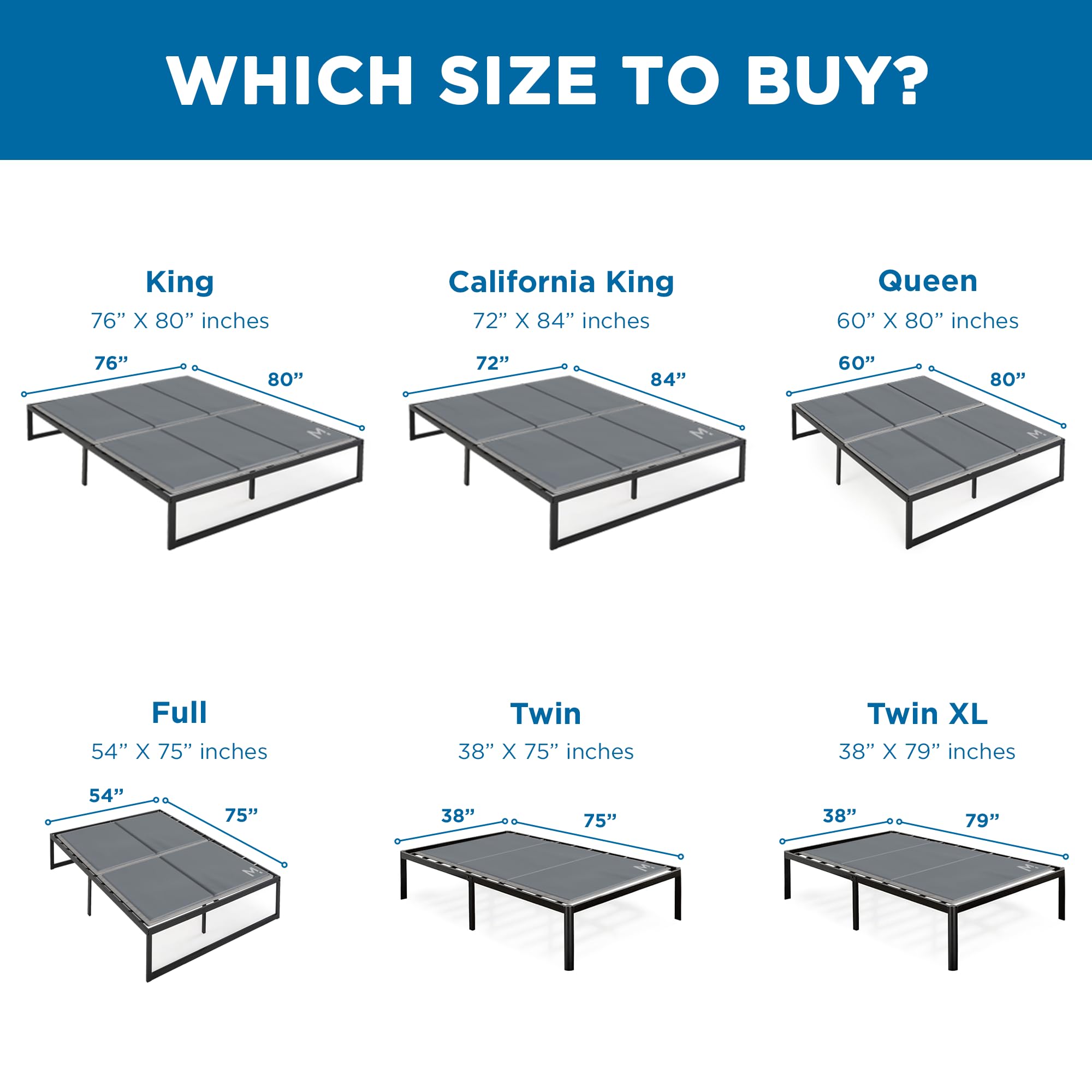 Meliusly Premium 10mm Bunkie Board Queen Size (60x80