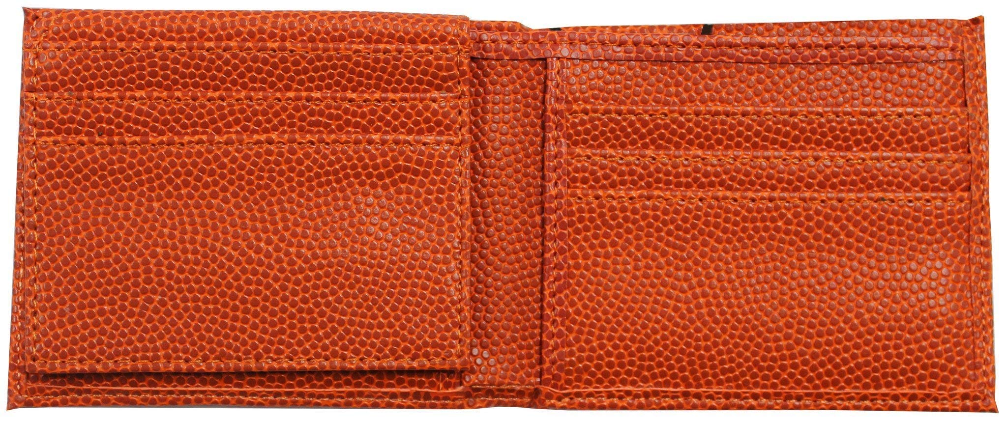 Gamecocks Leather Basketball Wallet - Genuine Material for Cards & Cash - Game Day Essential