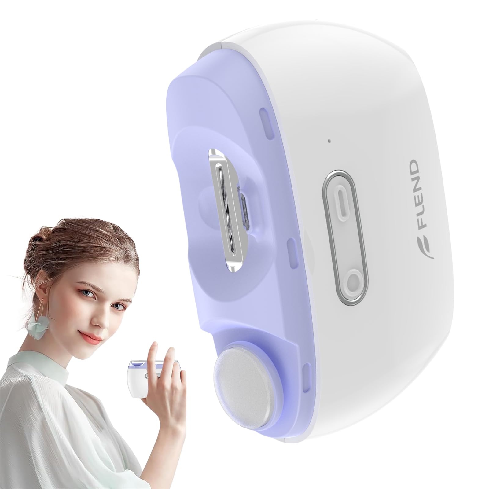 Electric Nail Clipper with LED Light & Storage - Automatic Nail Trimmer for Kids, Adults & Seniors - 2 Speed Adjustable - Perfect for Home, Travel & Salon Use