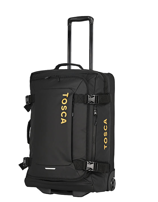 TOSCA TCA970 DELTA 24 Upright Duffle Bag - Black | Premium Travel Luggage for Business Trips & Weekend Getaways