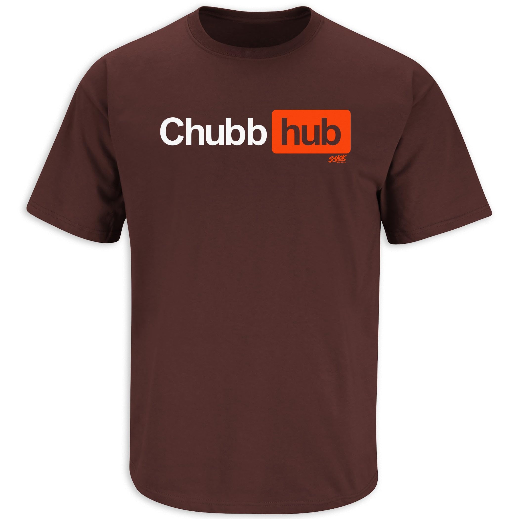 Smack Apparel Chubb-Hub Cleveland Browns Football Fan T-Shirt for Men & Women (Sizes SM-5XL) - Perfect for Game Day, Tailgating & Showing Team Spirit