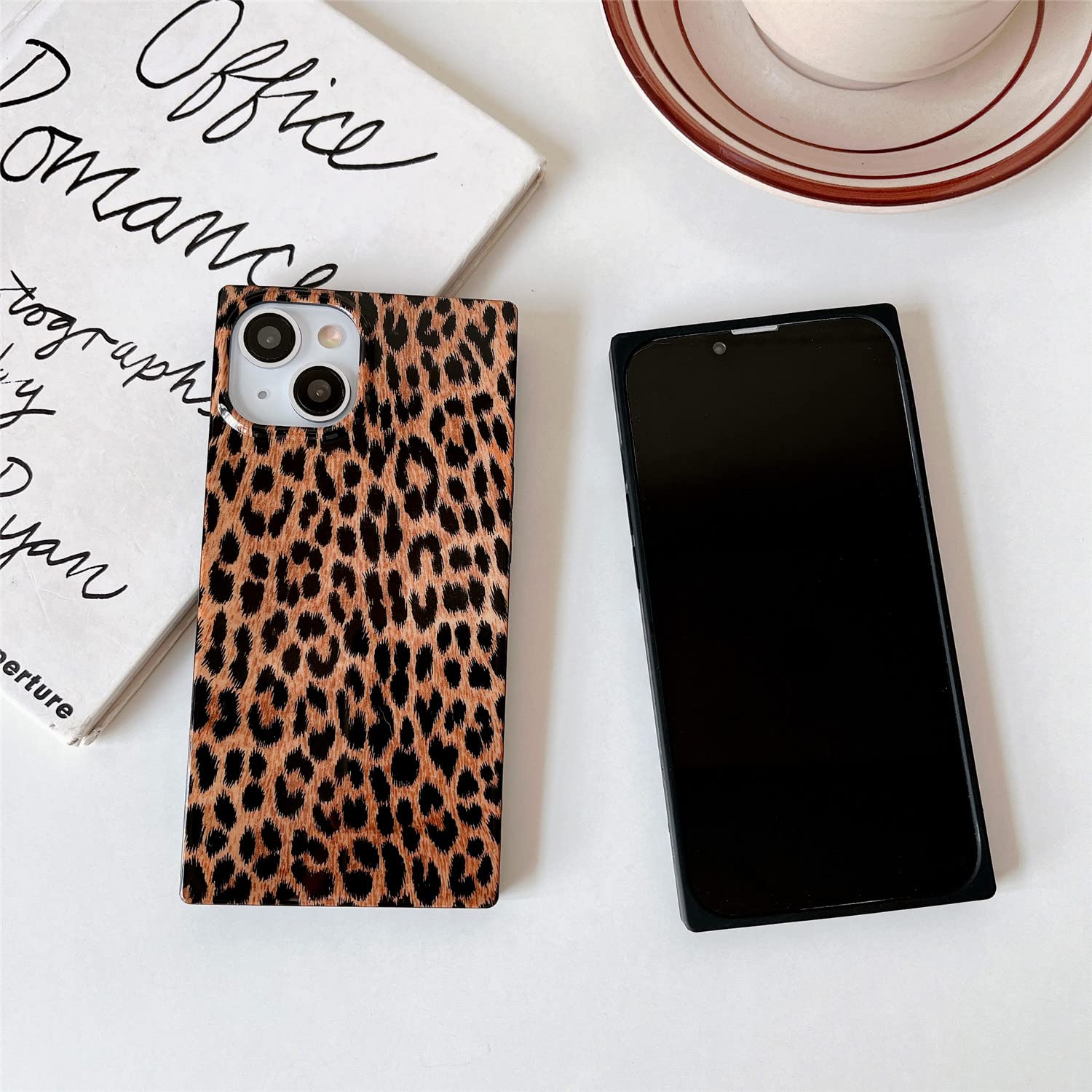 Cocomii Magnetic Phone Case for iPhone 13 Pro Max (6.7 inch) - Fashionable Cheetah Print Glossy Cover with MagSafe Compatibility - Perfect for Work, Travel and Everyday Protection