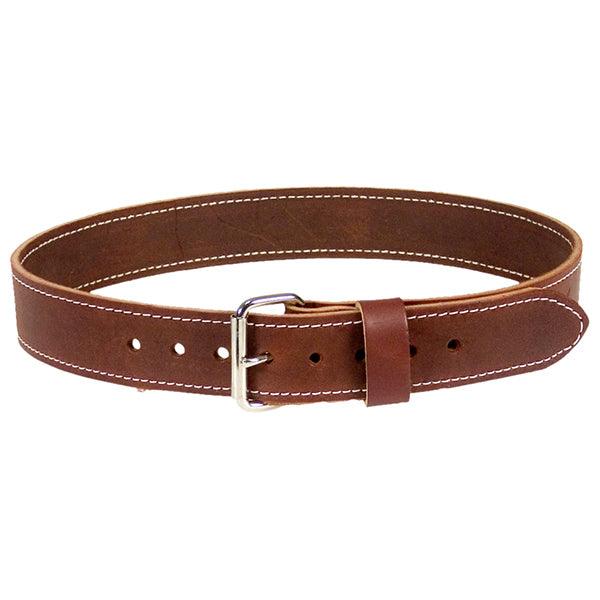 Durable Leather Work Belt for Men - Heavy Duty Tool Belt with Multiple Pockets for Construction, Carpentry & DIY Projects