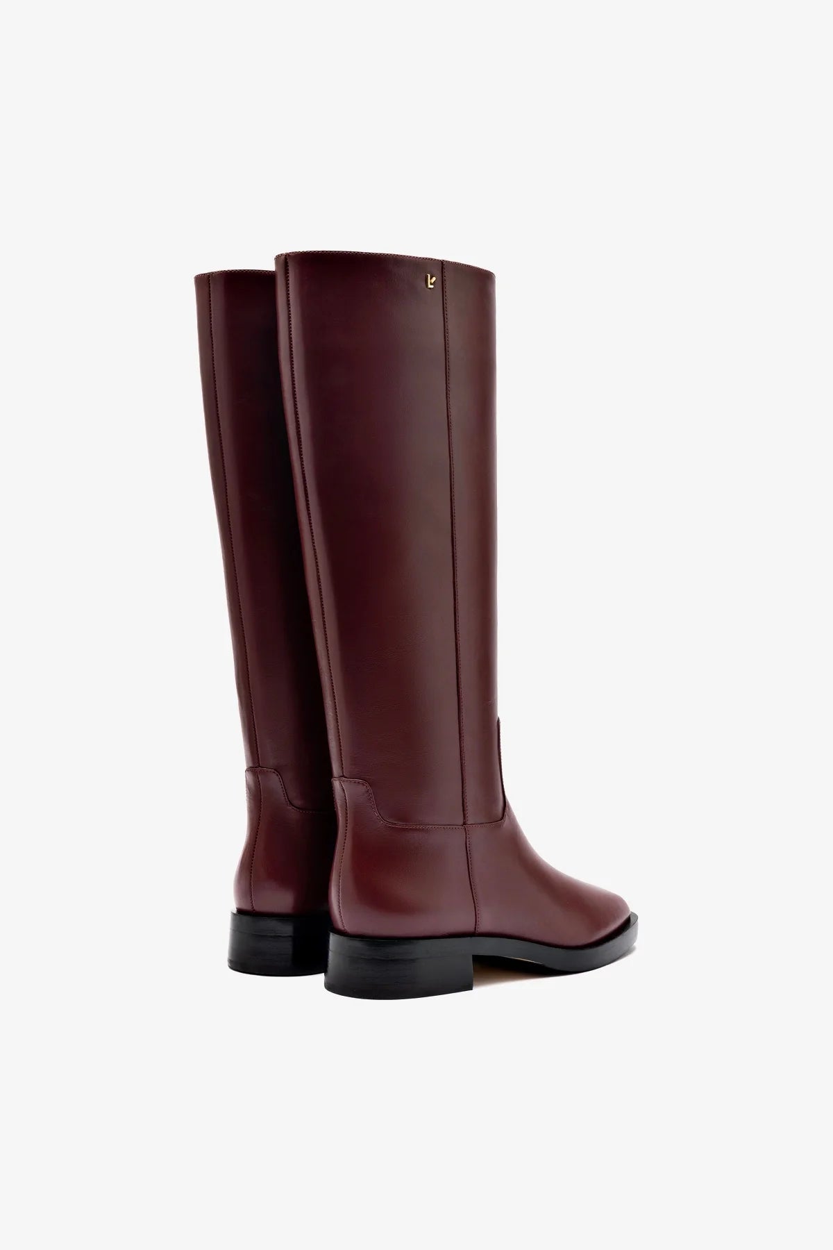 Anne Boot In Burgundy Leather - Women's Fashion Ankle Boots for Fall & Winter | Comfortable & Stylish Footwear for Office, Dating & Casual Outings