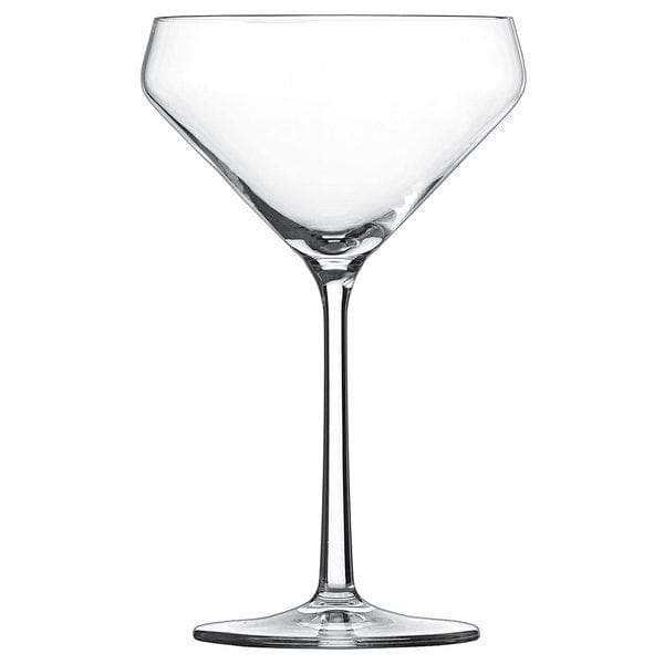 Schott Zwiesel Pure Martini Glasses Set - 11.6 Oz Crystal Clear Cocktail Glasses for Martinis, Margaritas & Cosmopolitans - Perfect for Home Bars, Parties & Entertaining