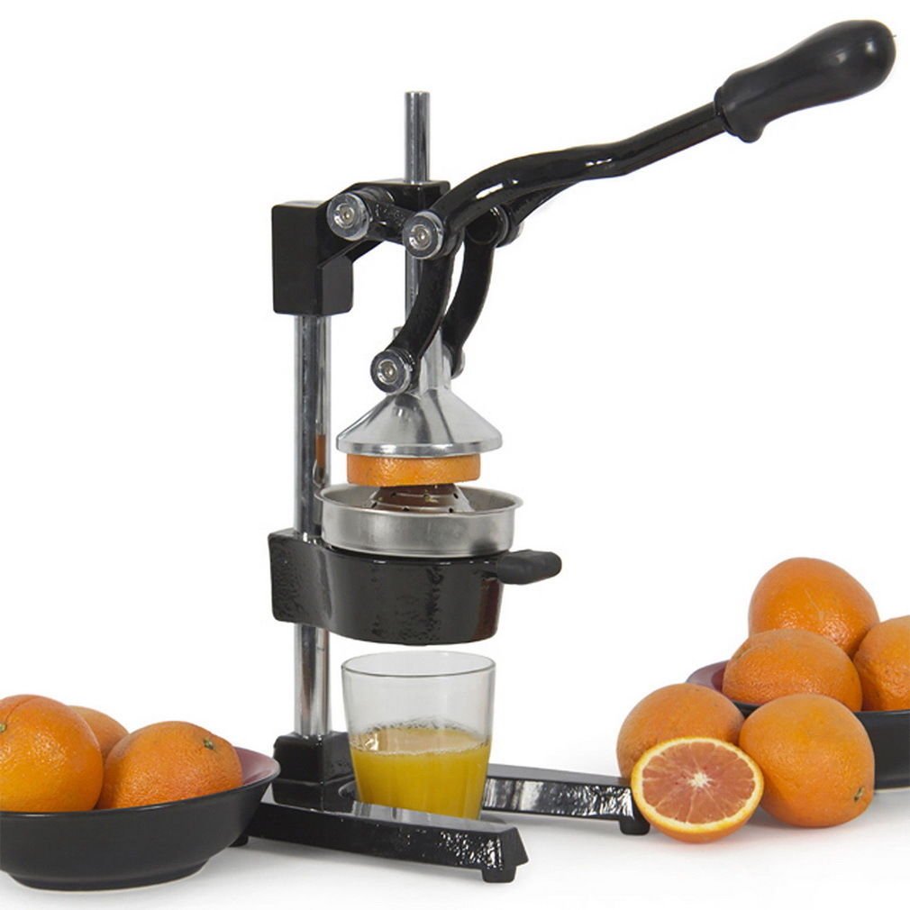 Premium Heavy Duty Commercial Citrus Press - Manual Orange Lemon Juice Squeezer for Bars, Restaurants & Home Use | Durable Stainless Steel Fruit Juicer for Fresh Lemonade, Cocktails & Healthy Drinks