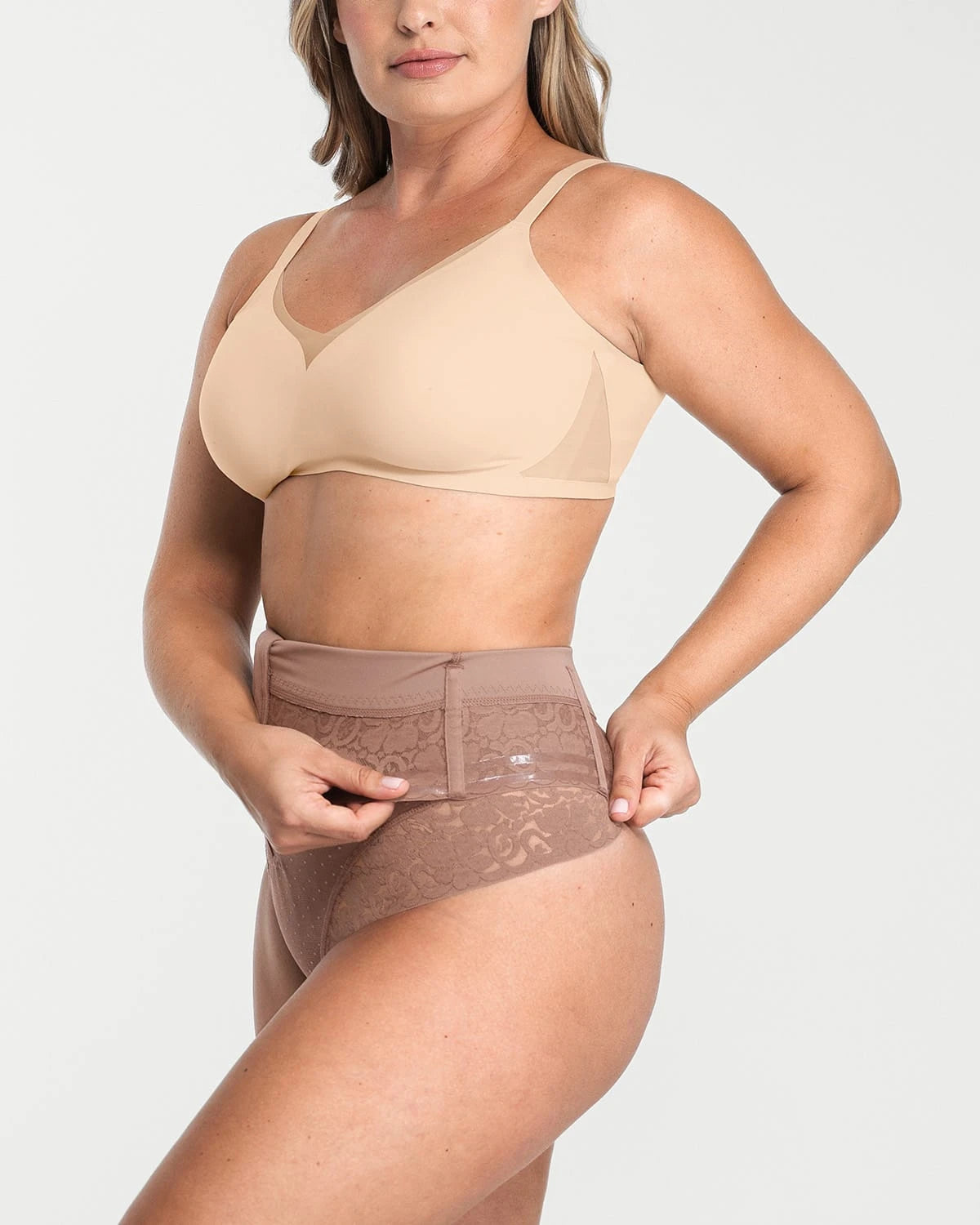 AirSlim® Mid Rise Polka Dot Shaping Panty - High Waist Tummy Control Underwear for Women | Perfect for Everyday Wear, Workouts & Special Occasions