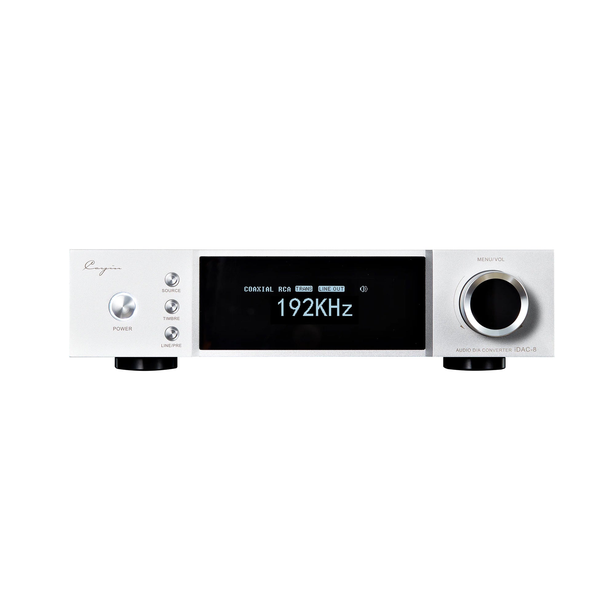 Cayin IDAC-8 Dual Timbre DAC - High Resolution Digital to Analog Audio Converter for Home Theater & Audiophile Music Systems