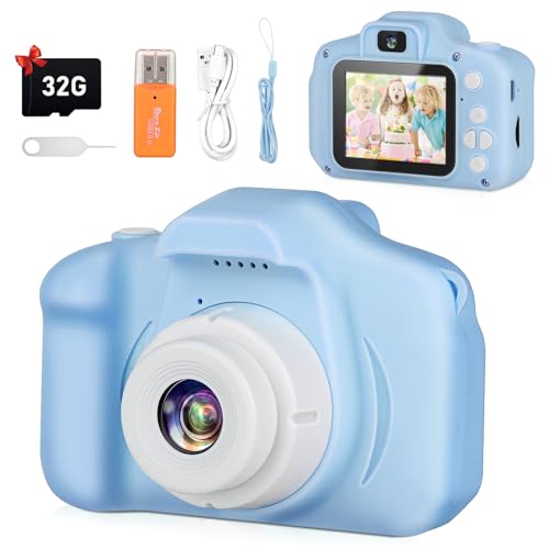 Blue with 32GB card