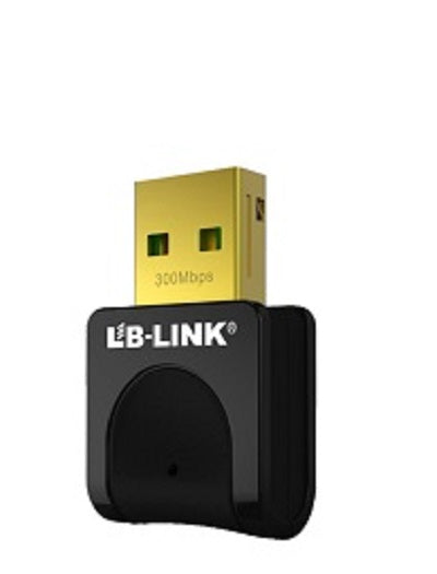 LB Link WN351 300Mbps High-Speed Wireless N USB Adapter - Fast WiFi Dongle for Laptop & PC, Stable Internet Connection for Streaming, Gaming & Remote Work