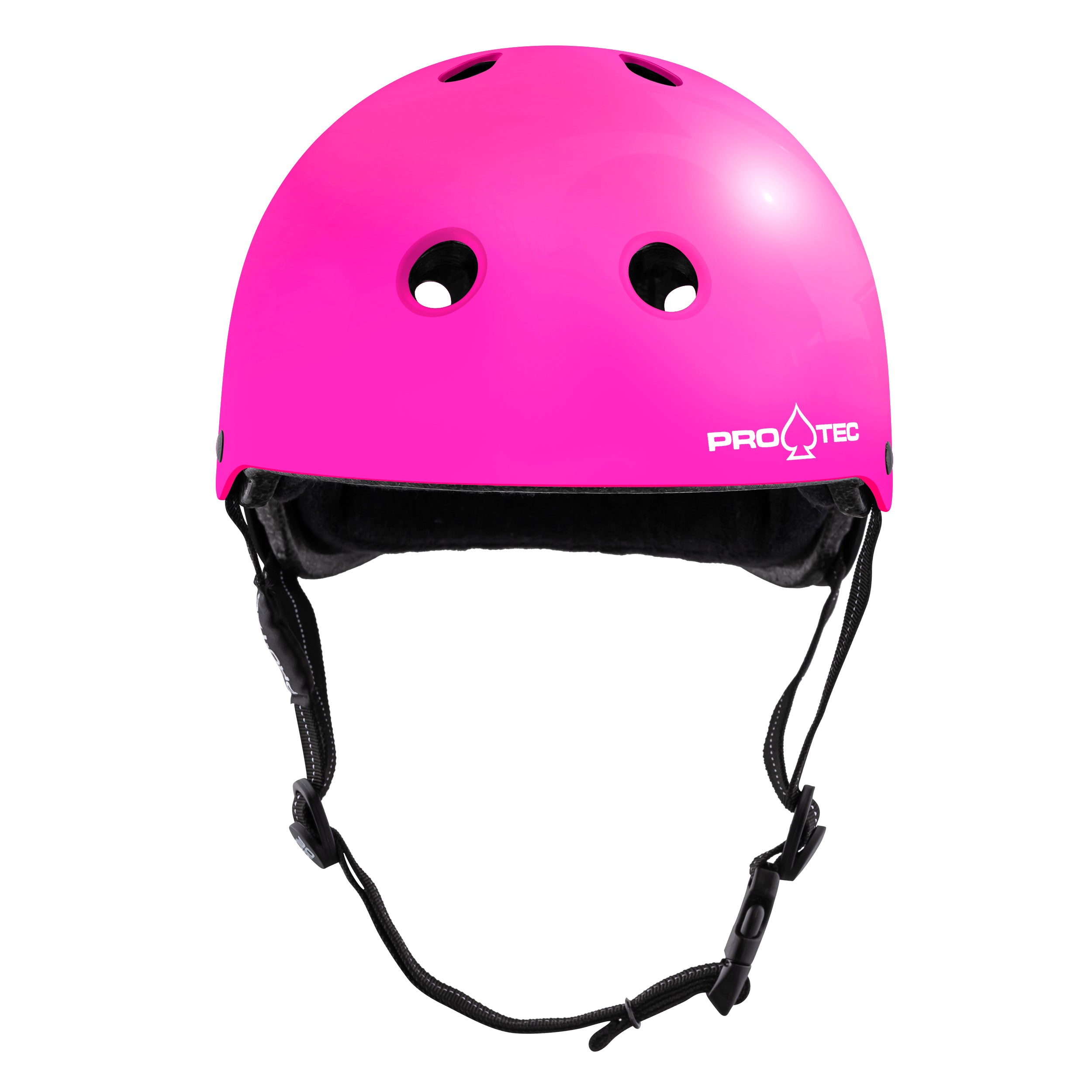 LOW PRO Certified Bike Helmet - Gloss Pink for Cycling, Skateboarding & Outdoor Sports Safety