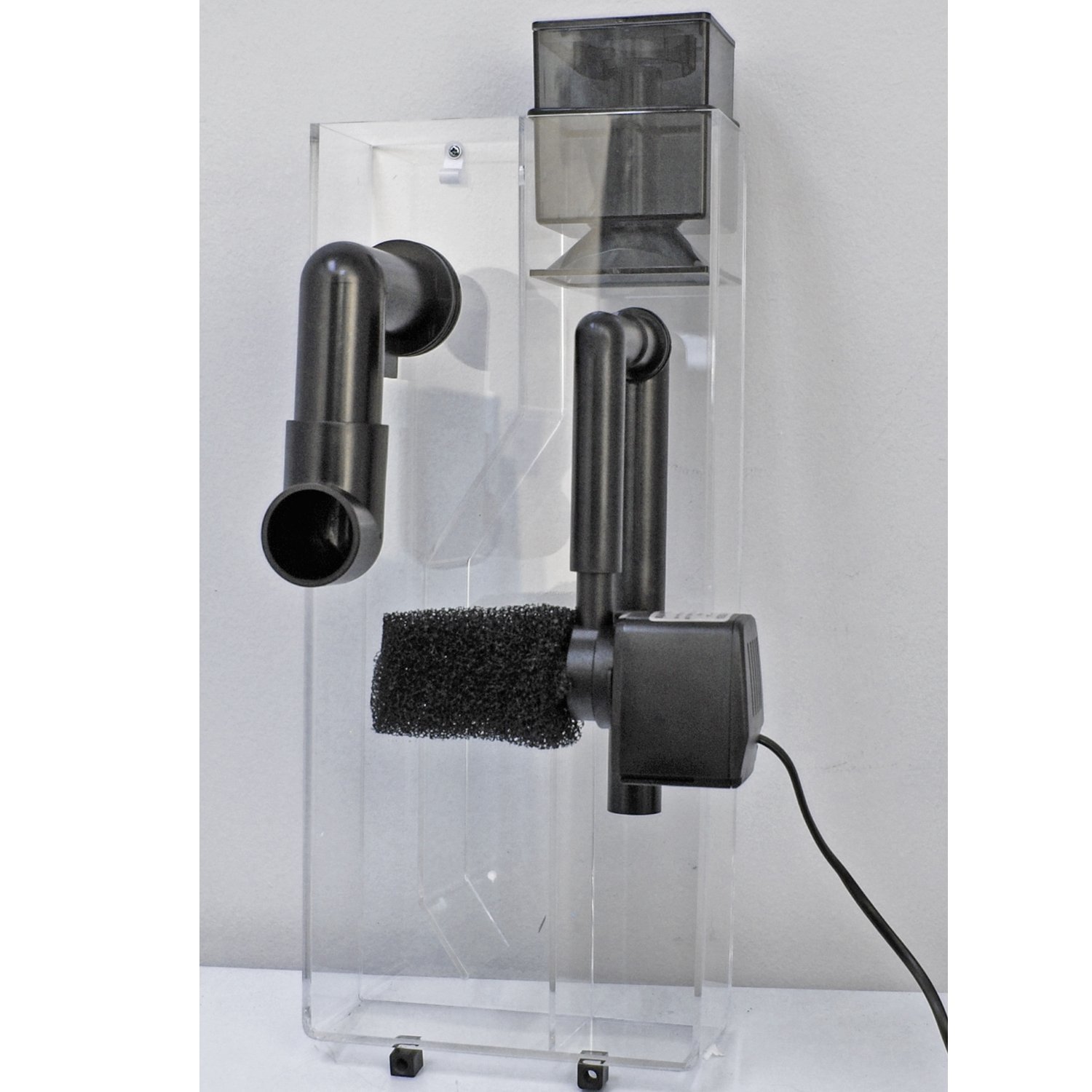 Premium Blue Ocean PP75 Protein Skimmer - HOB Aquarium Filter Pump for Saltwater & Reef Tanks - Efficient Waste Removal for Crystal Clear Water (Perfect for Marine Fish, Coral Tanks up to 75 Gallons)