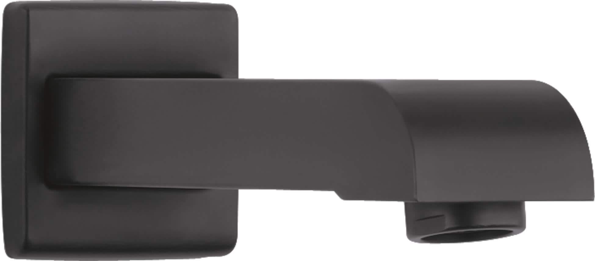 Delta RP48333BL Matte Black Tub and Shower Faucet Set with Trim Kit - Modern Bathroom Fixture for Shower, Bathtub, and Bathroom Renovation