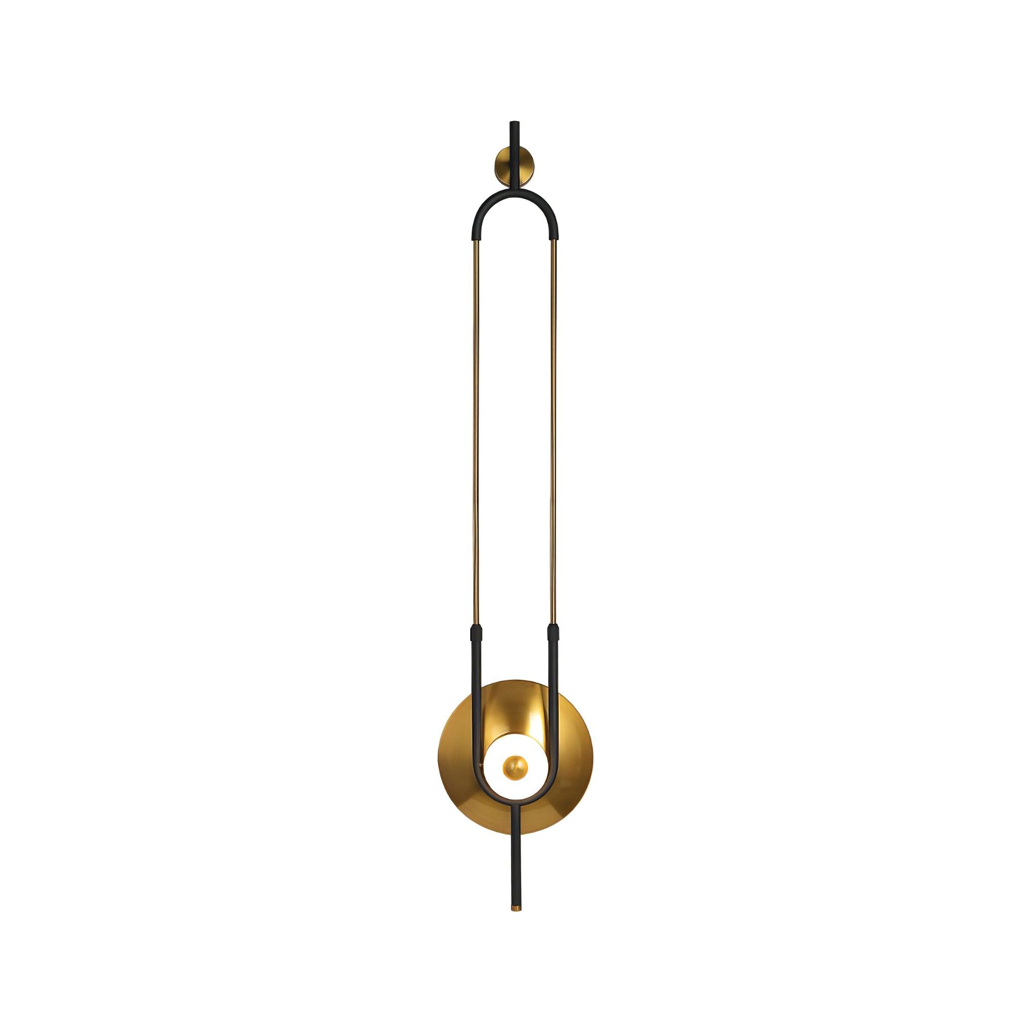 Ellipse Ring Marble Wall Light - Modern Marble LED Sconce for Bedroom, Living Room, and Hallway Lighting | Dimmable Ambient Wall Lamp for Home Decor