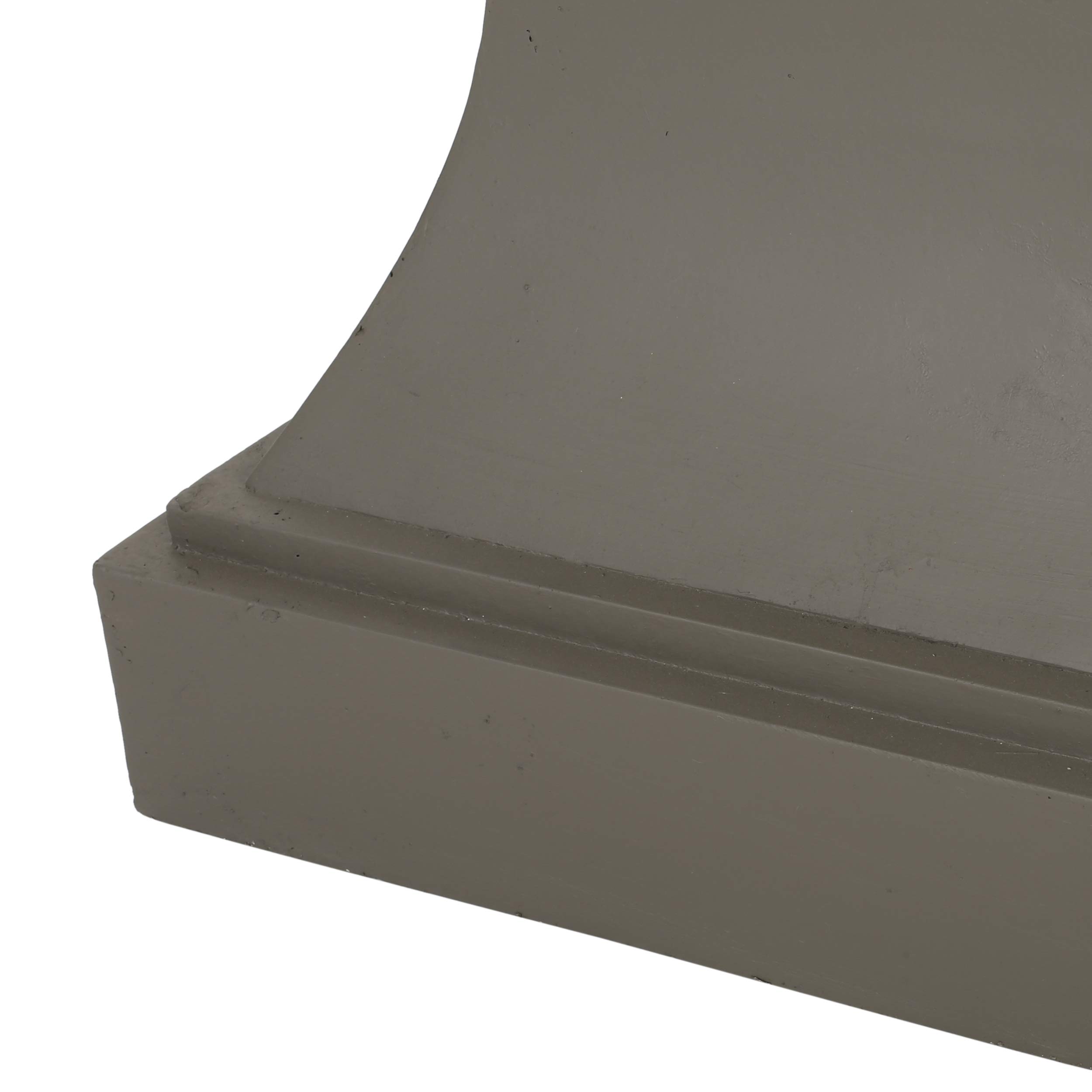 Christopher Knight Home Barbara Indoor Modern Lightweight Concrete Side Table - Minimalist Accent Table for Living Room, Bedroom & Office - Light Gray Contemporary End Table for Small Spaces