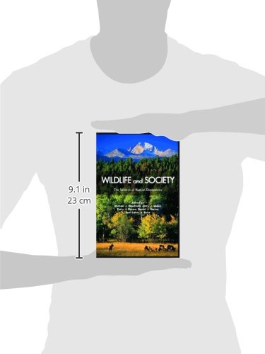 Wildlife and Society: The Science of Human Dimensions - Ecology Conservation Book for Students & Researchers | Perfect for Environmental Studies & Wildlife Management Courses