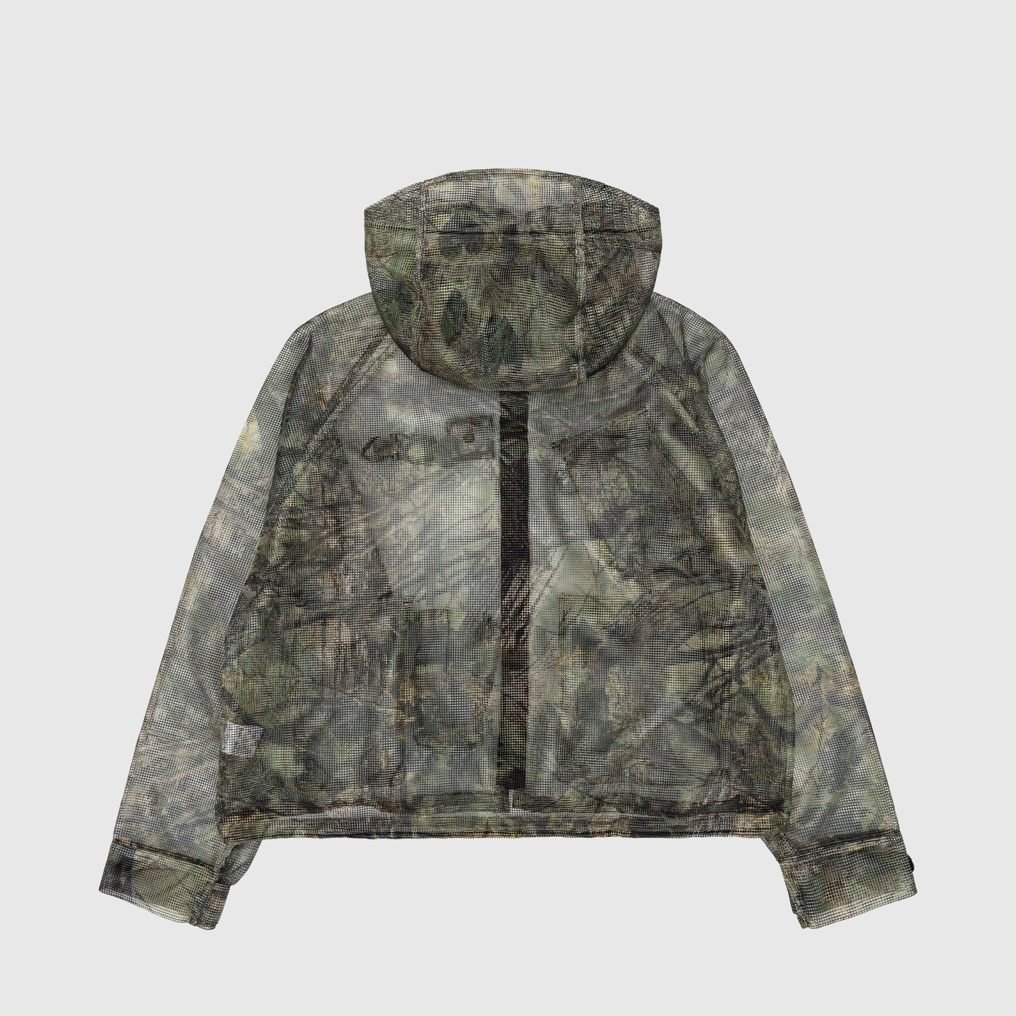 Heavyweight Mesh Bush Trek Jacket for Men - Durable Outdoor Hiking & Camping Gear - Breathable & Water-Resistant for Adventure Travel