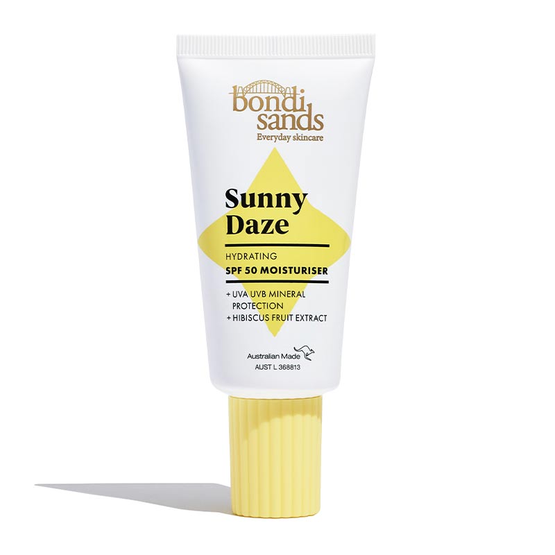 Bondi Sands Sunny Daze SPF 50 Face Moisturizer - Hydrating Sunscreen for Daily Protection - Perfect for Beach, Pool & Outdoor Activities