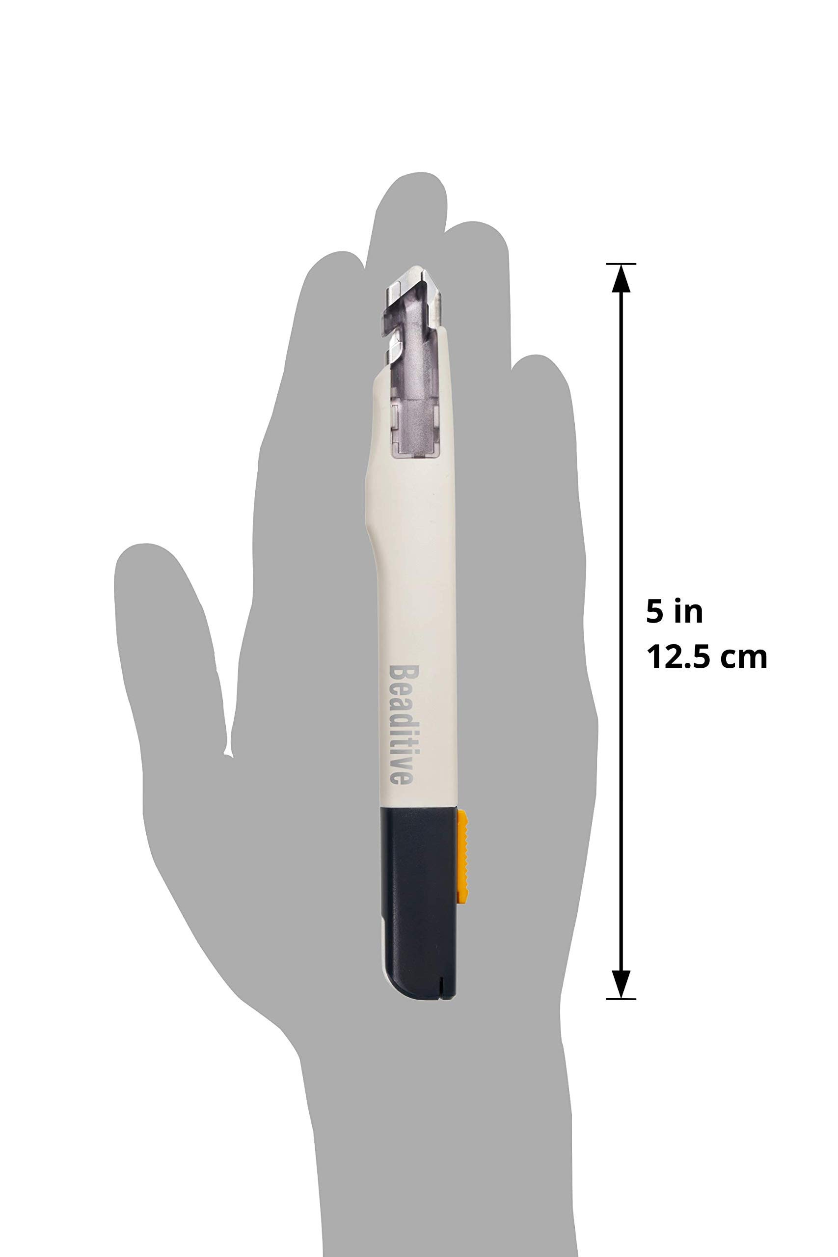 Beaditive High Precision Detail Craft Knife with 30 Blades - 30 Degree Blade Utility Knife for Art, Craft & Model Making - Perfect for Scrapbooking, DIY Projects & Precision Cutting