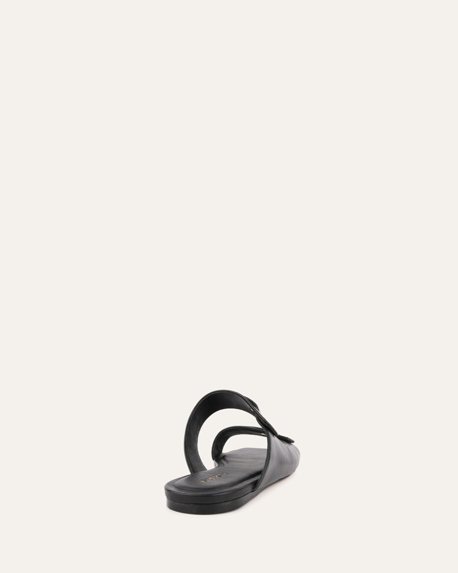 Quilt Flat Sandals for Women - Black Leather Comfortable Slip-On Summer Shoes | Perfect for Beach, Vacation, and Casual Outings