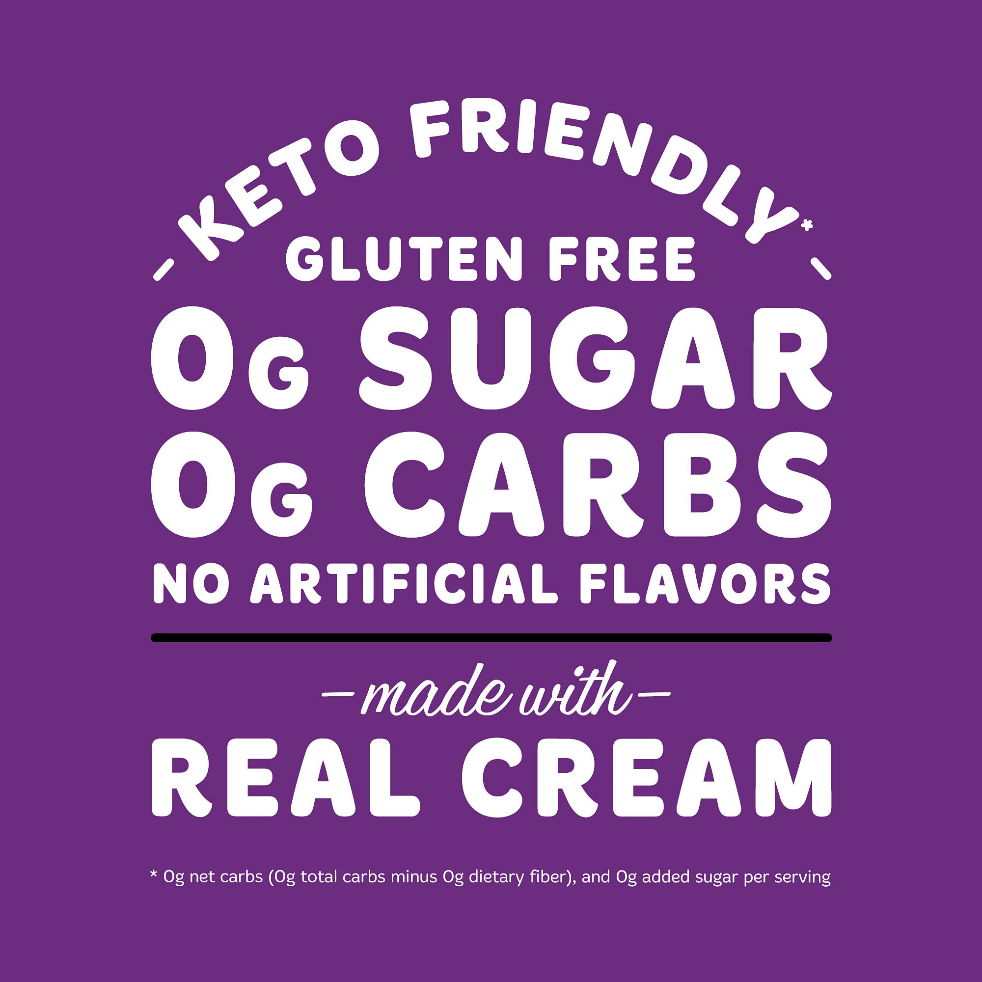 Reddi-wip Zero Sugar Whipped Topping - Keto Friendly, Gluten Free, 13 oz Can - Perfect for Low-Carb Desserts, Coffee Topping & Healthy Snacks