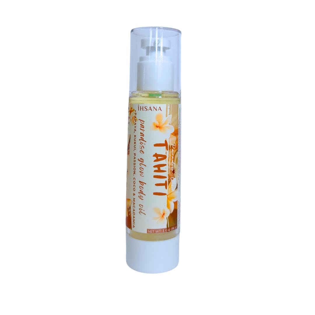 Organic Vanilla Coconut Body Oil for Dry Skin - Hydrating & Nourishing Moisturizer for Massage, After Shower & Daily Skincare