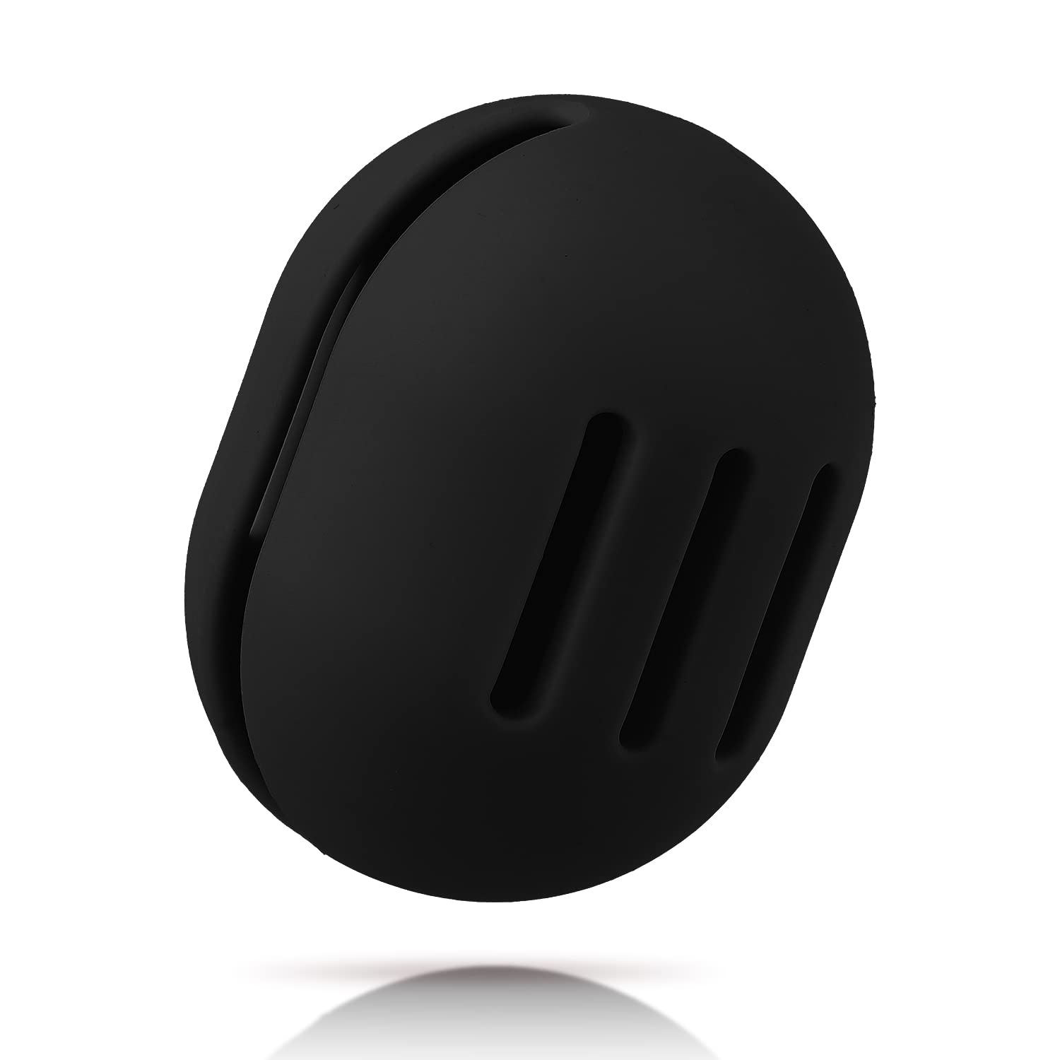 SAVITA Silicone Makeup Sponge Holder - Breathable Beauty Blender Case with Cover for Travel, Black | Compact Storage for Wet/Dry Makeup Sponges & Brushes | Perfect for Home, Gym & On-the-Go Makeup Touchups