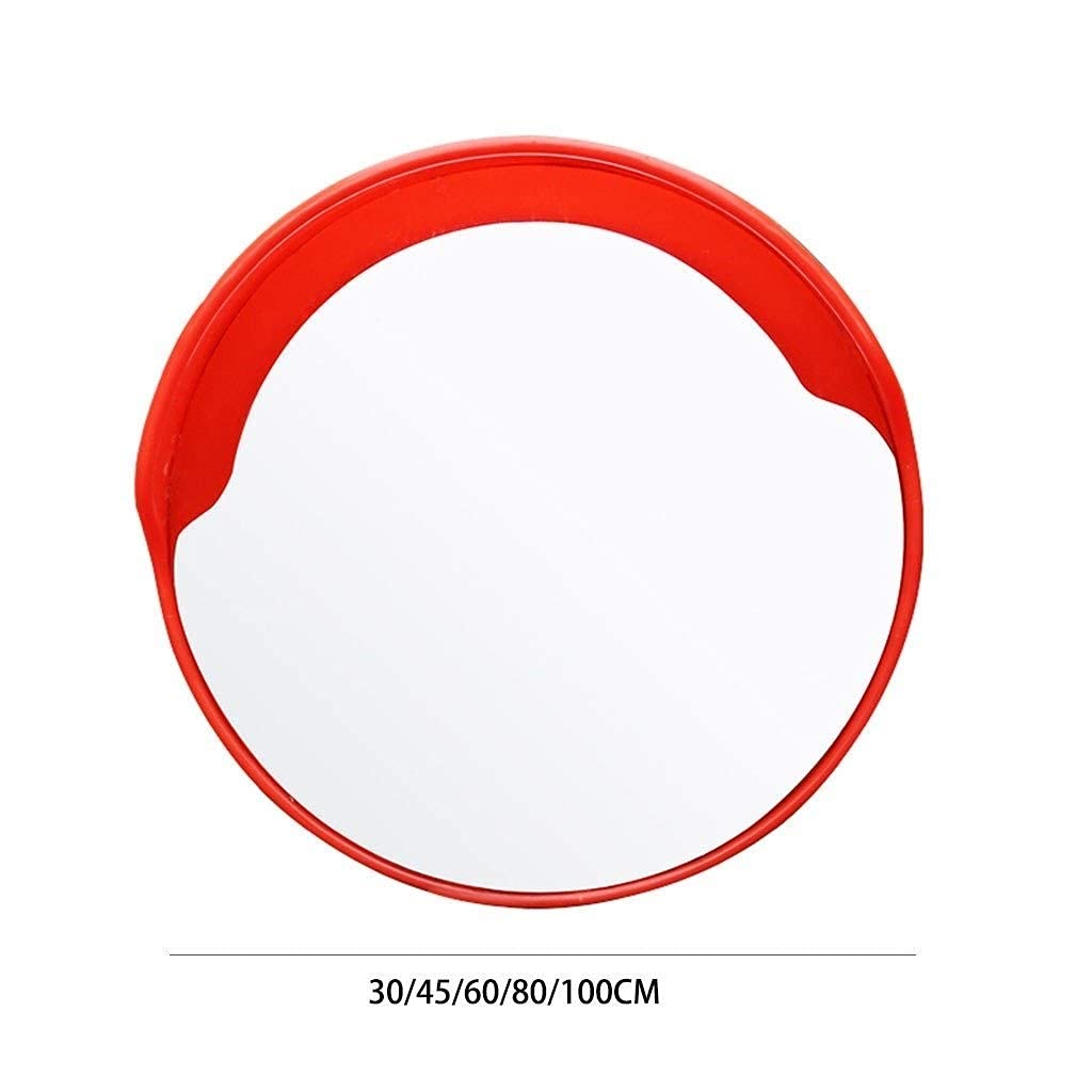 60CM Convex Security Mirror for Driveways & Parking Lots - Wide Angle Outdoor Safety Mirror for Enhanced Visibility & Accident Prevention - Perfect for Garages, Warehouses, and Blind Spot Monitoring
