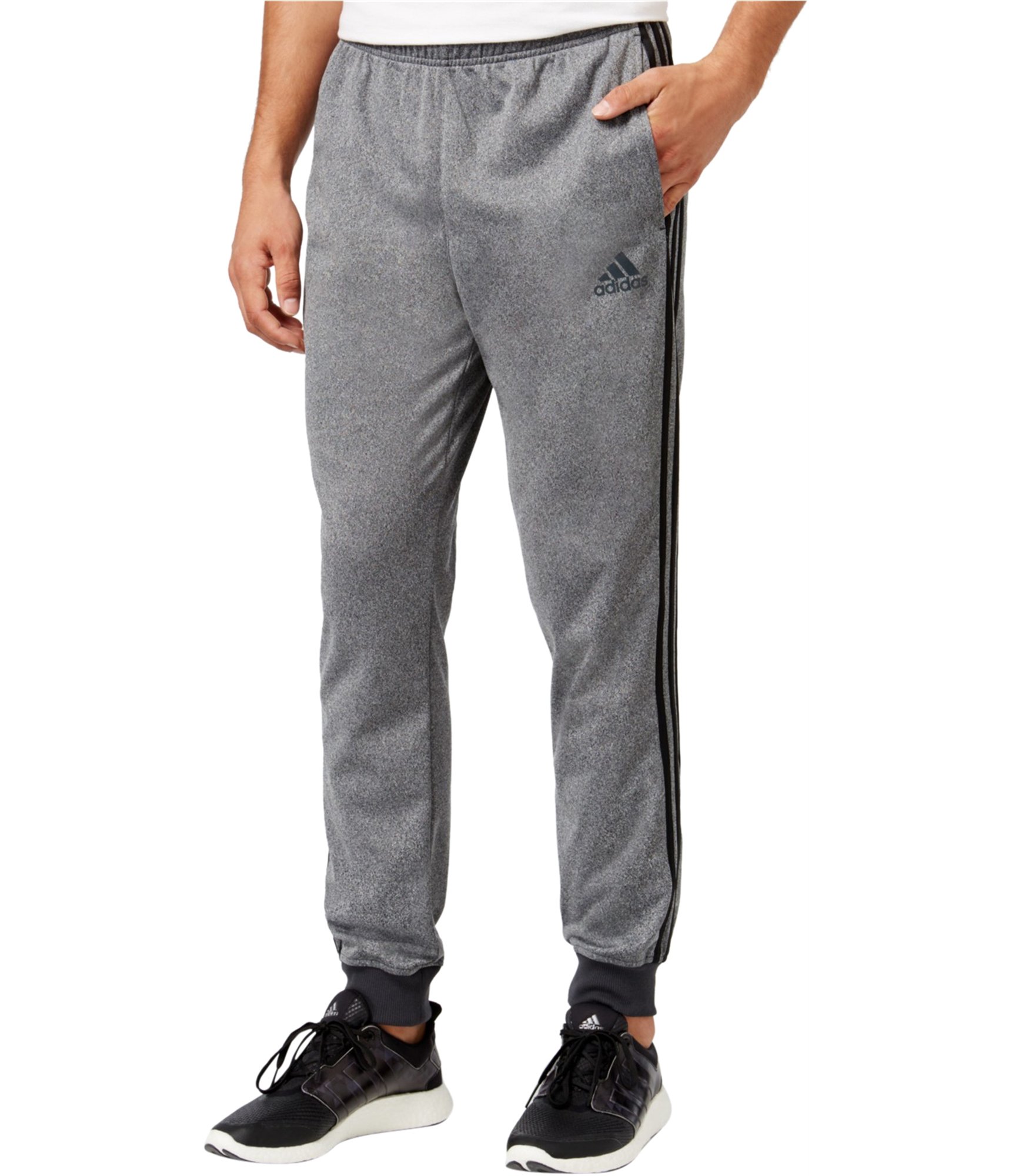 adidas Men’s Essentials Tricot Jogger Pants - Comfortable Athletic Sweatpants for Running, Gym & Casual Wear - Black/White/Gray Options