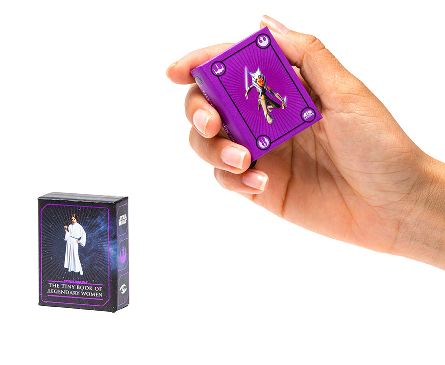 Star Wars The Tiny Book of Legendary Women - Mini Star Wars Character Guide for Collectors & Fans - Perfect for Gifts, Display & Star Wars Memorabilia Collection