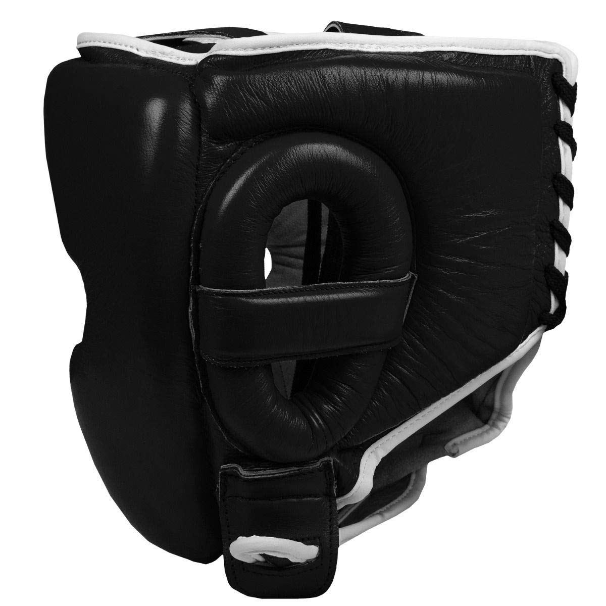 Premium Leather Sparring Headgear for Boxing, MMA & Muay Thai - Protective Training Gear for Fighters & Martial Artists - Ideal for Sparring Sessions, Gym Training & Competition Prep