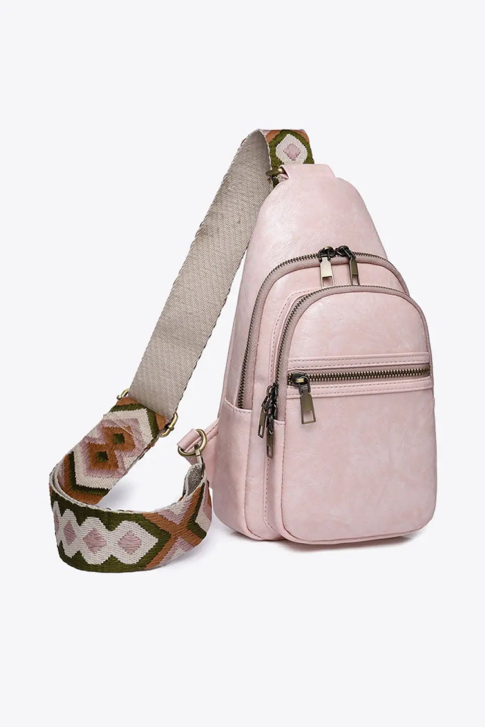 Premium Genuine Leather Sling Bag for Men & Women - Crossbody Shoulder Bag with Adjustable Strap - Perfect for Travel, Work & Everyday Use