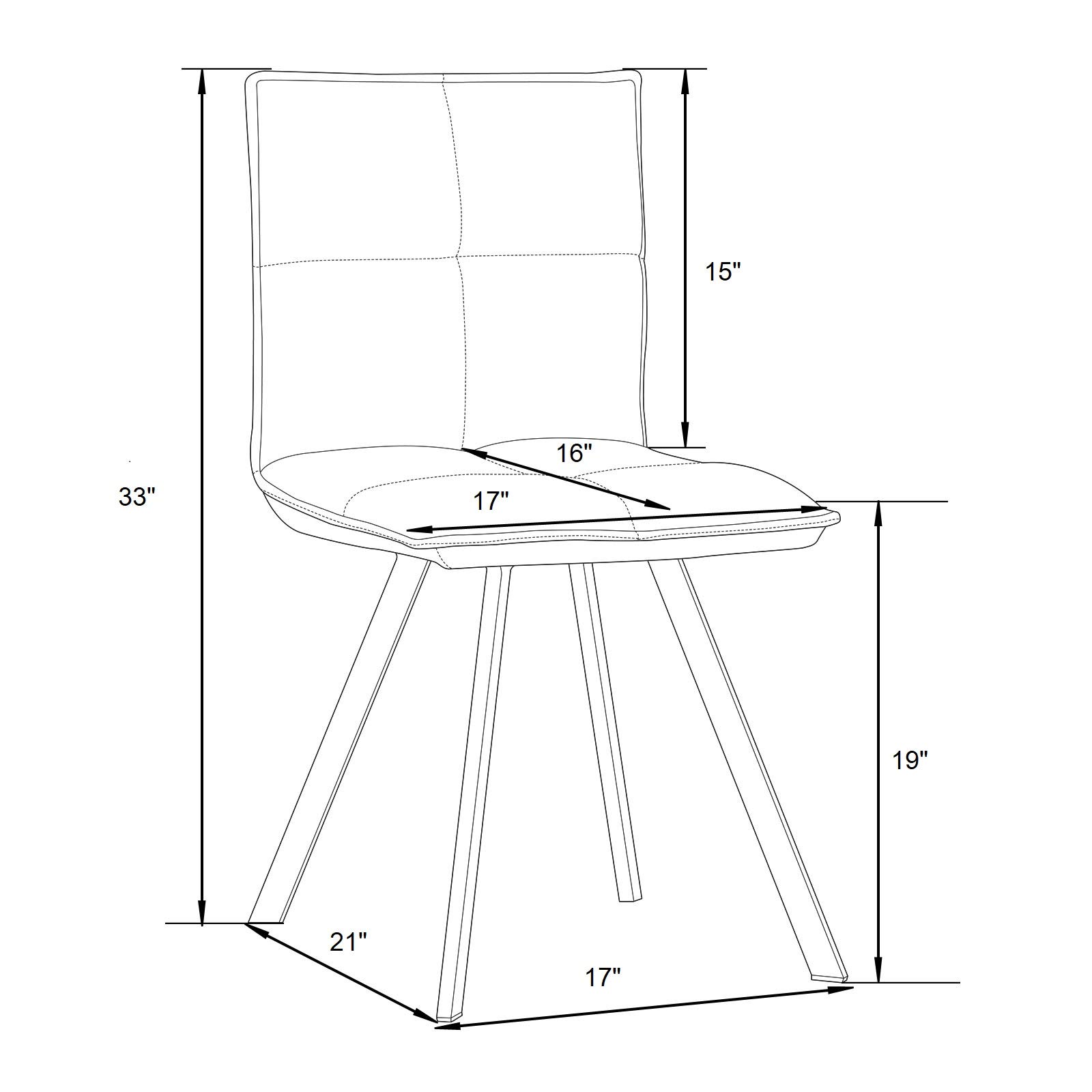 LeisureMod Wesley Modern Leather Kitchen & Dining Chairs Set of 4 - Peacock Blue with Sturdy Metal Legs | Perfect for Home, Restaurant & Office Use