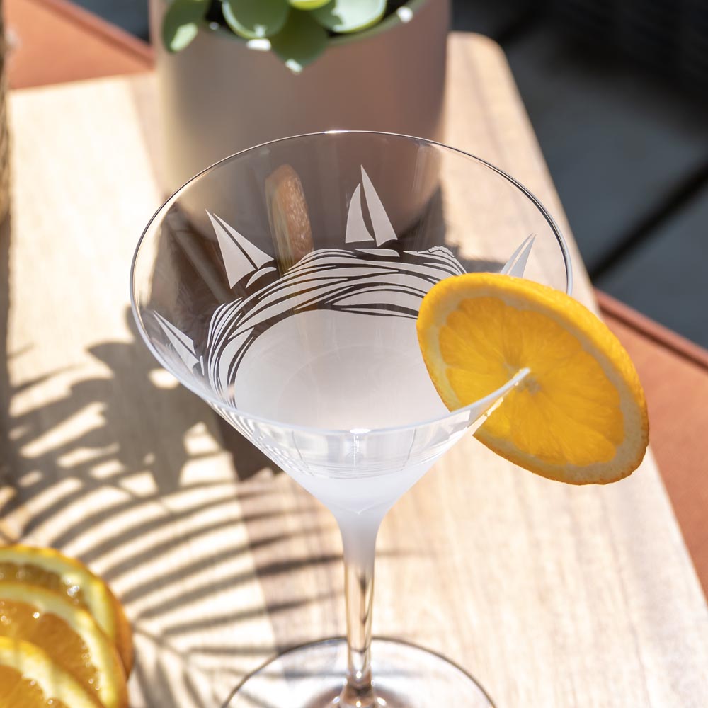 Premium 10oz Martini Glasses Set of 4 - Elegant Cocktail Glasses for Martinis, Cosmopolitans & Margaritas - Perfect for Home Bars, Parties & Entertaining